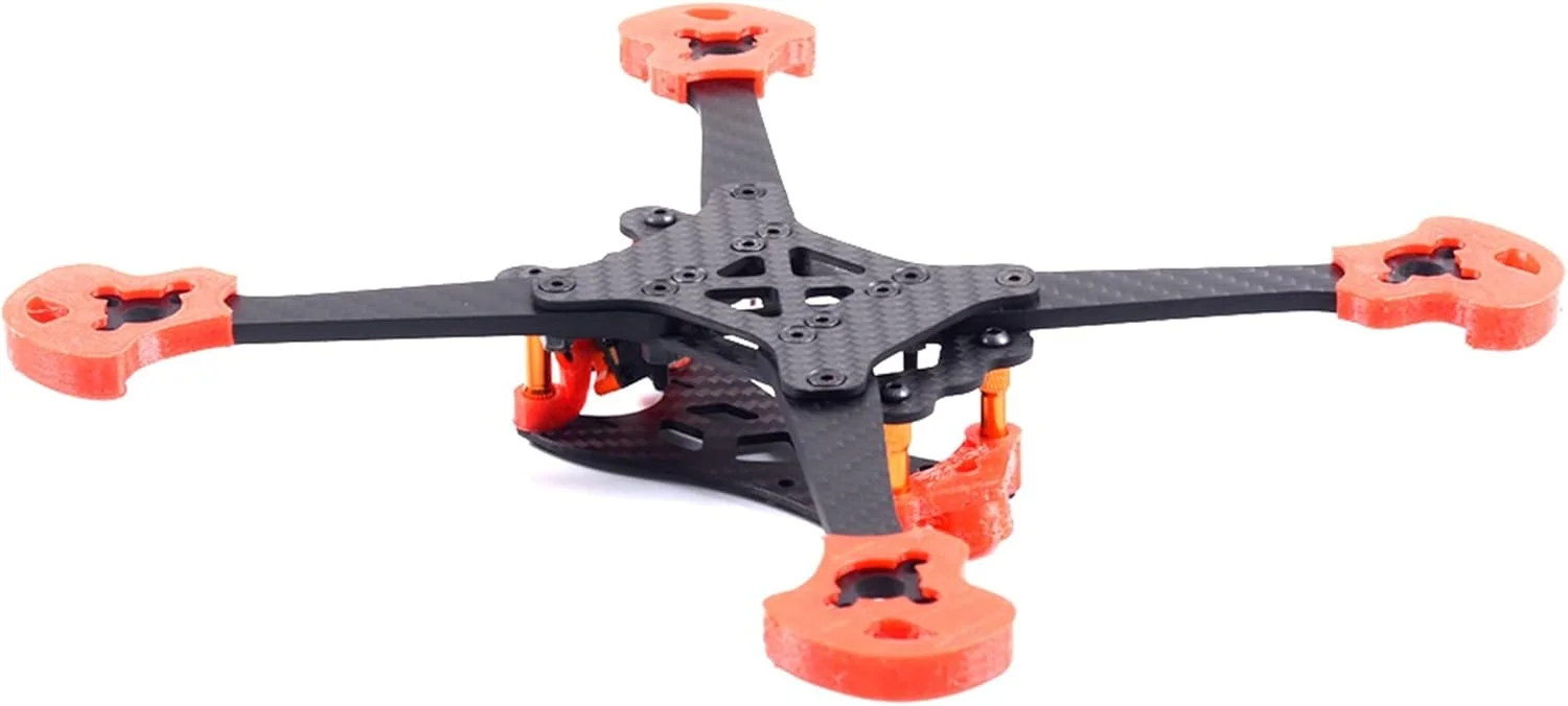کیت فریم 5 اینچی فری استایل با بازوهای یکپارچه 4 میلی متری برای کوادکوپتر مسابقه ای FPV