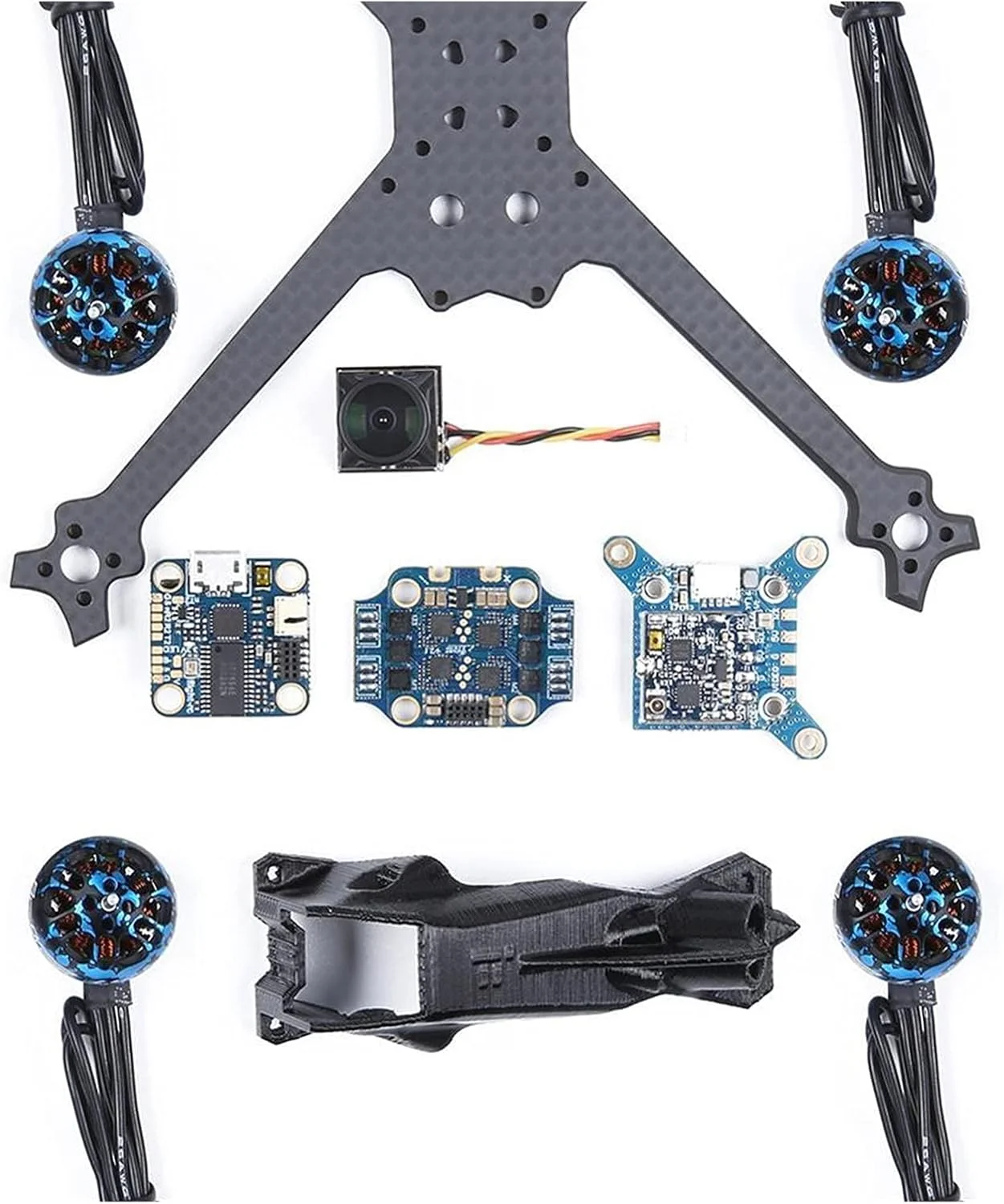 کیت ساخت پهپاد مسابقه ای آی فلایت TurboBee 160RS 165mm FPV با موتور XING 1404 3800KV / استک SucceX Micro F4 V1.5 15A کیت ساخت پهپاد مسابقه ای آی فلایت TurboBee 160RS 165mm FPV با موتور XING 1404 3800KV / استک SucceX Micro F4 V1.5 15A