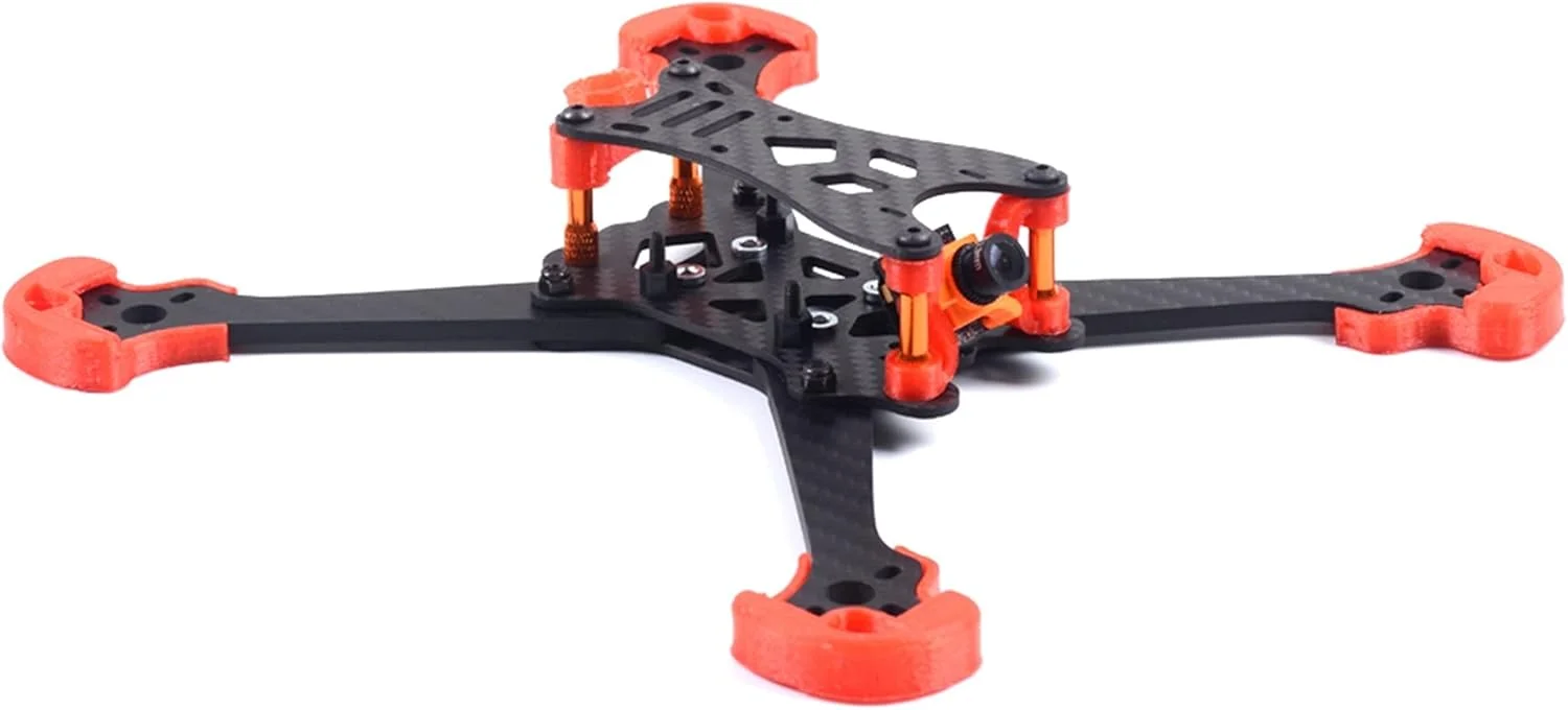کیت فریم 5 اینچی فری استایل با بازوهای یکپارچه 4 میلی متری برای کوادکوپتر مسابقه ای FPV