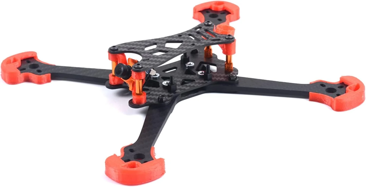 کیت فریم 5 اینچی فری استایل با بازوهای یکپارچه 4 میلی متری برای کوادکوپتر مسابقه ای FPV