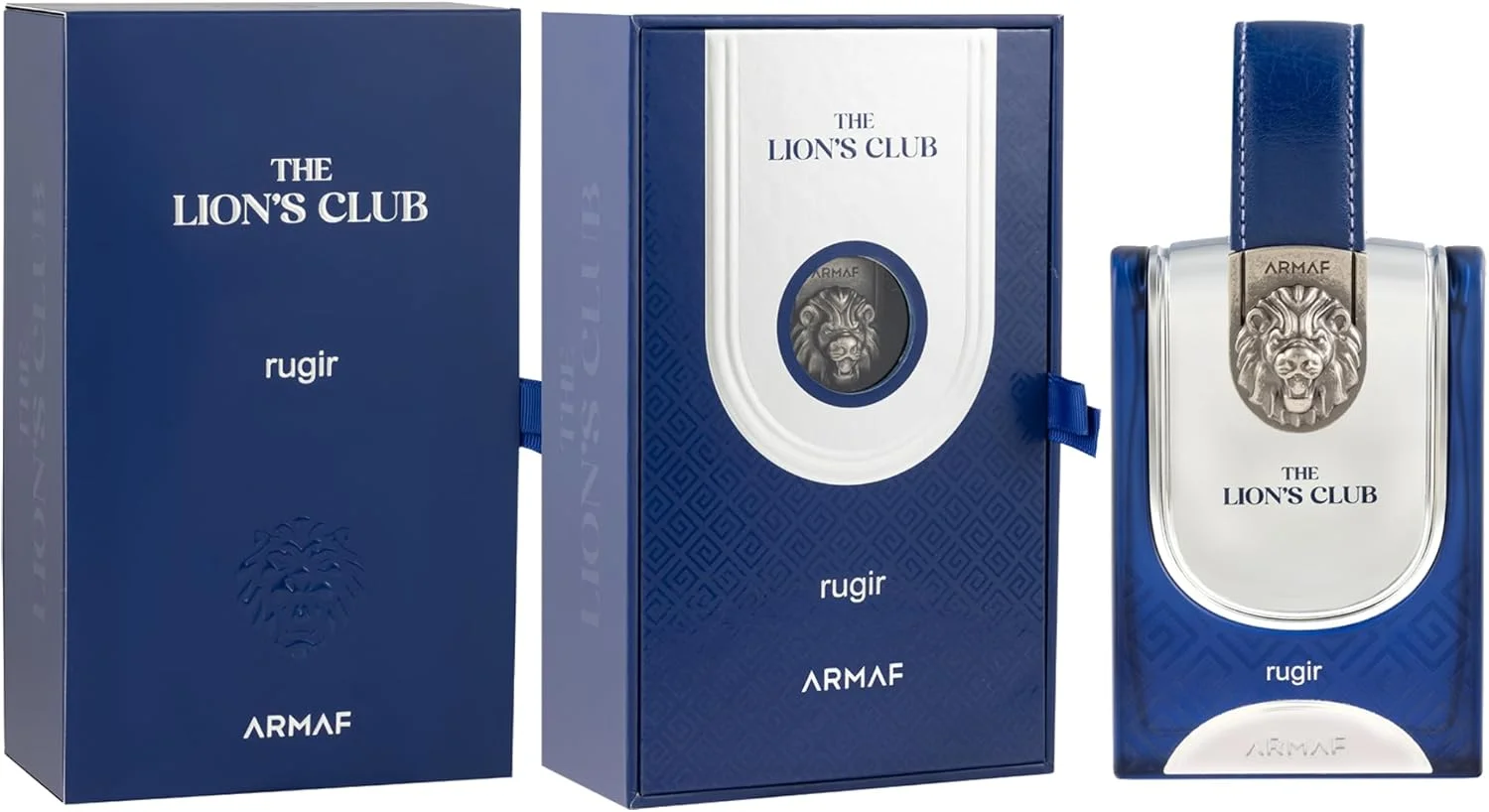 ادکلن مردانه آرماف مدل The Lions Club Rugir Eau De Parfum حجم 100 میل آبی ادکلن مردانه آرماف مدل The Lions Club Rugir Eau De Parfum حجم 100 میل آبی