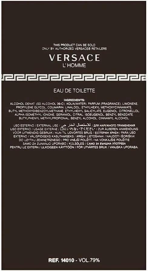 ادکلن مردانه ورساچه لهوم ورساچه - 100 میل ادو تویلت اسپری ادکلن مردانه ورساچه لهوم ورساچه - 100 میل ادو تویلت اسپری