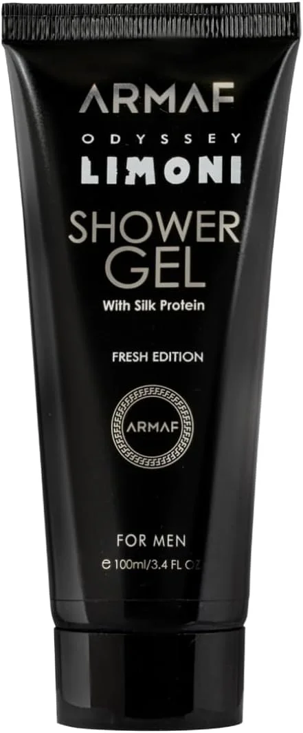 مجموعه هدیه ۴ تکه عطر آرماف اودیسه لیمونی فرش مردانه و زنانه، ادو پرفیوم ۱۰۰ میلی لیتر، اسپری بدن ۵۰ میلی لیتر، شامپو مو ۲۵۰ میلی لیتر، ژل دوش ۱۰۰ میلی لیتر، رایحه ماندگار با نت های لیمو و دریایی