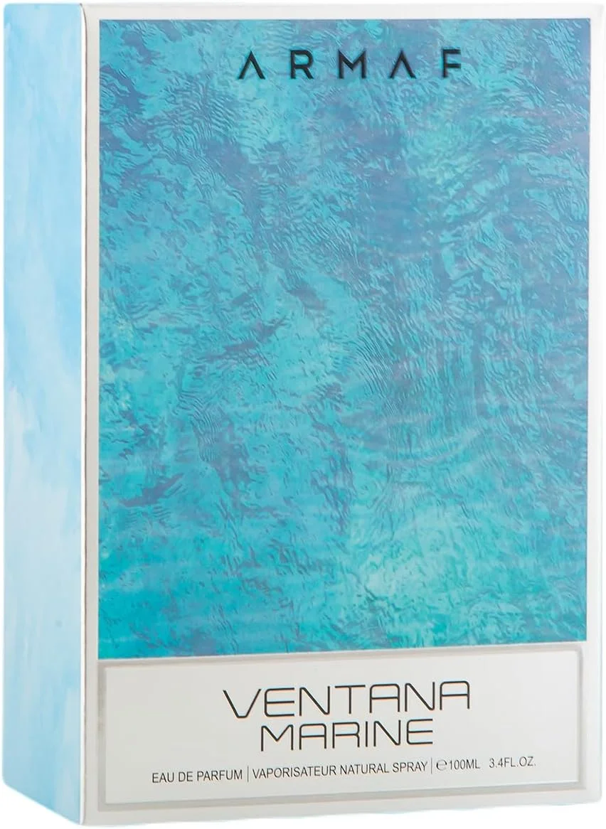 ادکلن مردانه آرماف مدل Ventana Marine Eau De Parfum حجم ۱۰۰ میل آبی، عطر مردانه