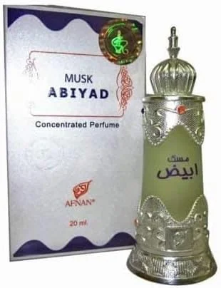 عطر روغنی متمرکز унисекс افنان مشک ابیض، 20 میلی لیتر
