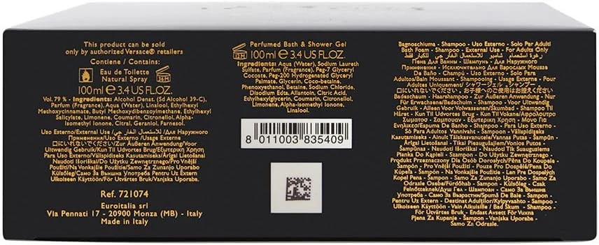 ورساچه دیلان بلو ادو تویلت مردانه - 200 میلی لیتر، 2 عدد