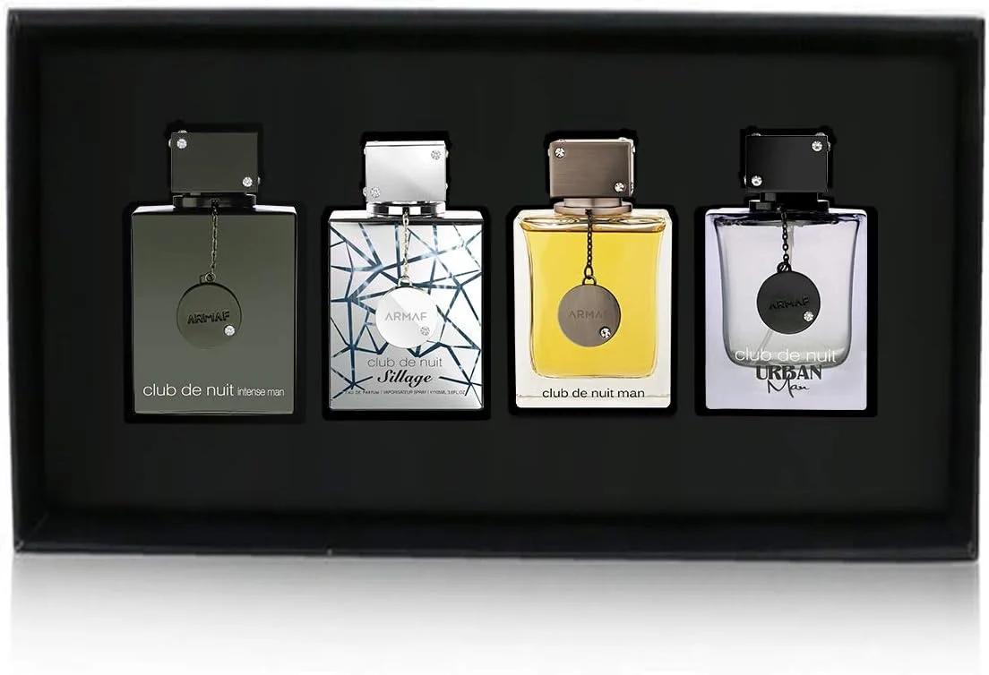 آرماف کلاب د نایت مردانه - مجموعه امضا ادو تویلت 105 میلی لیتر ست هدیه - بسته 4 عددی - کلاب د نایت اینتنس مردانه + کلاب د نایت سیلاج + کلاب د نایت اوربان + کلاب د نایت مردانه - عطر مردانه - رایحه ها