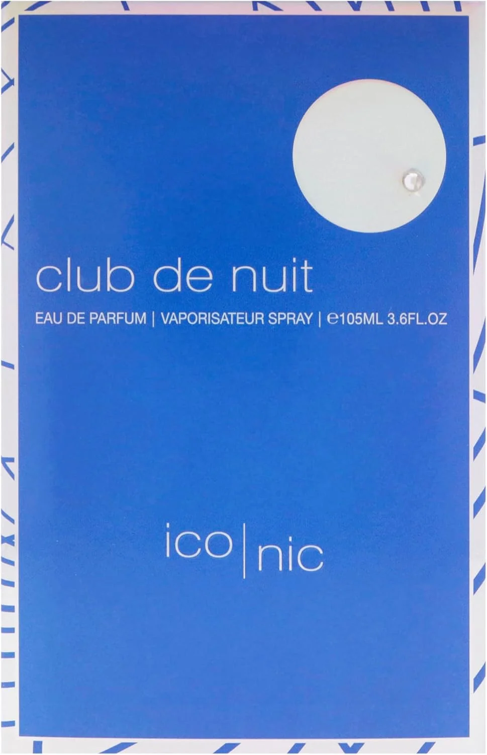 ادکلن مردانه آرماف کلاب دی نویت آیکونیک آبی 105 میلی لیتر، عطر مردانه، رایحه برای او