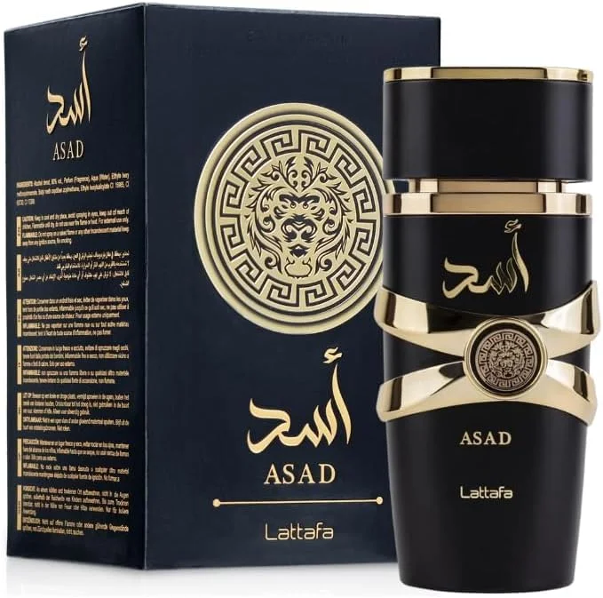 عطر ادو پرفیوم مردانه لطافه اسد ۱۰۰ میلی لیتر