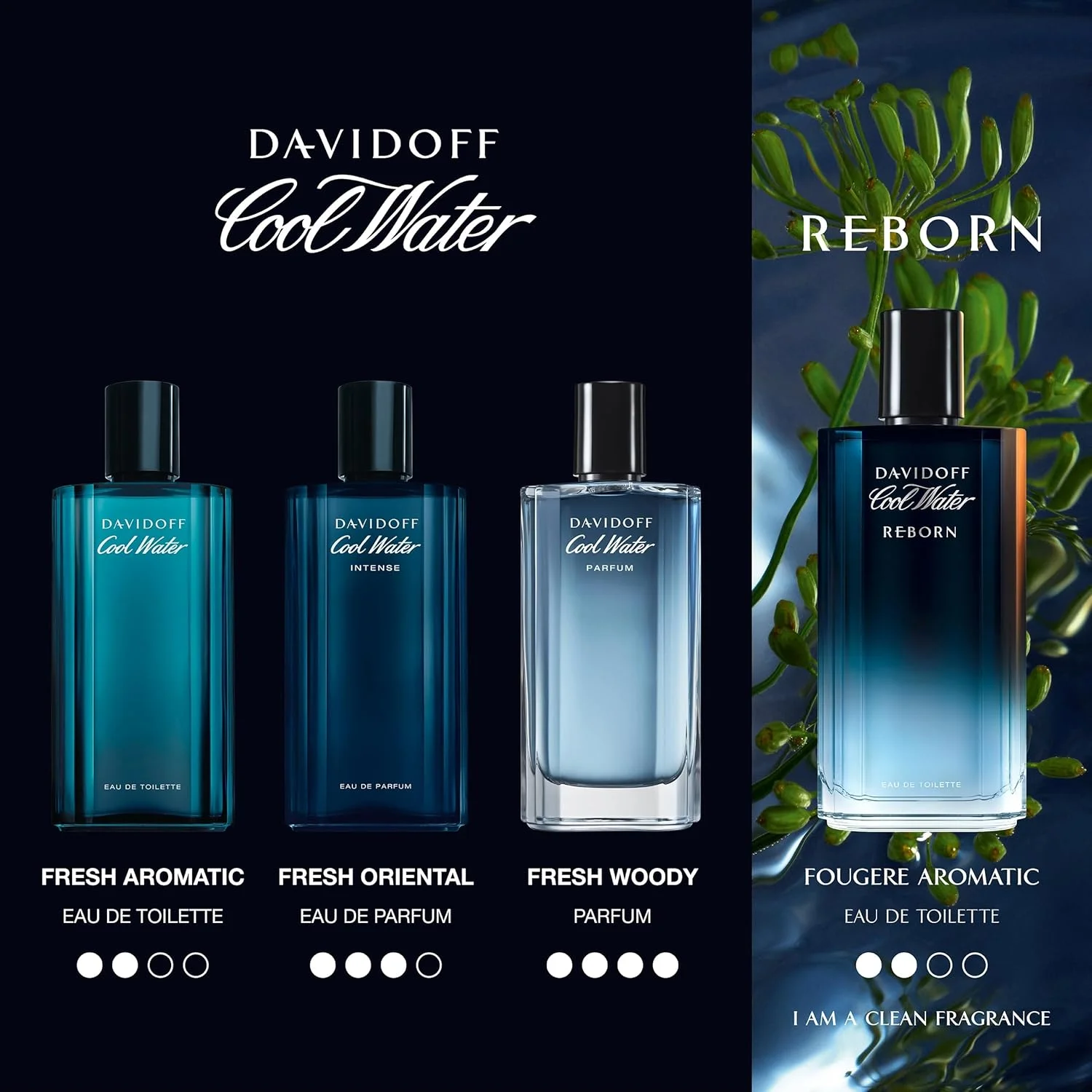 ادکلن مردانه Davidoff Cool Water Reborn Eau De Toilette 125ML