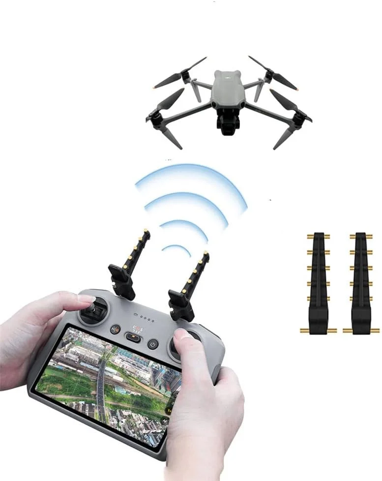 تقویت کننده آنتن یاگی-اودا Wtohoby برای DJI Flip/Air 3S/AIR 3Mini 4 PRO برای کنترل DJI RC2، برای کنترل Mavic 2/Mini/SE تقویت کننده سیگنال 5.8 گیگاهرتز توسعه دهنده برد فرستنده لوازم جانبی کوادکوپتر