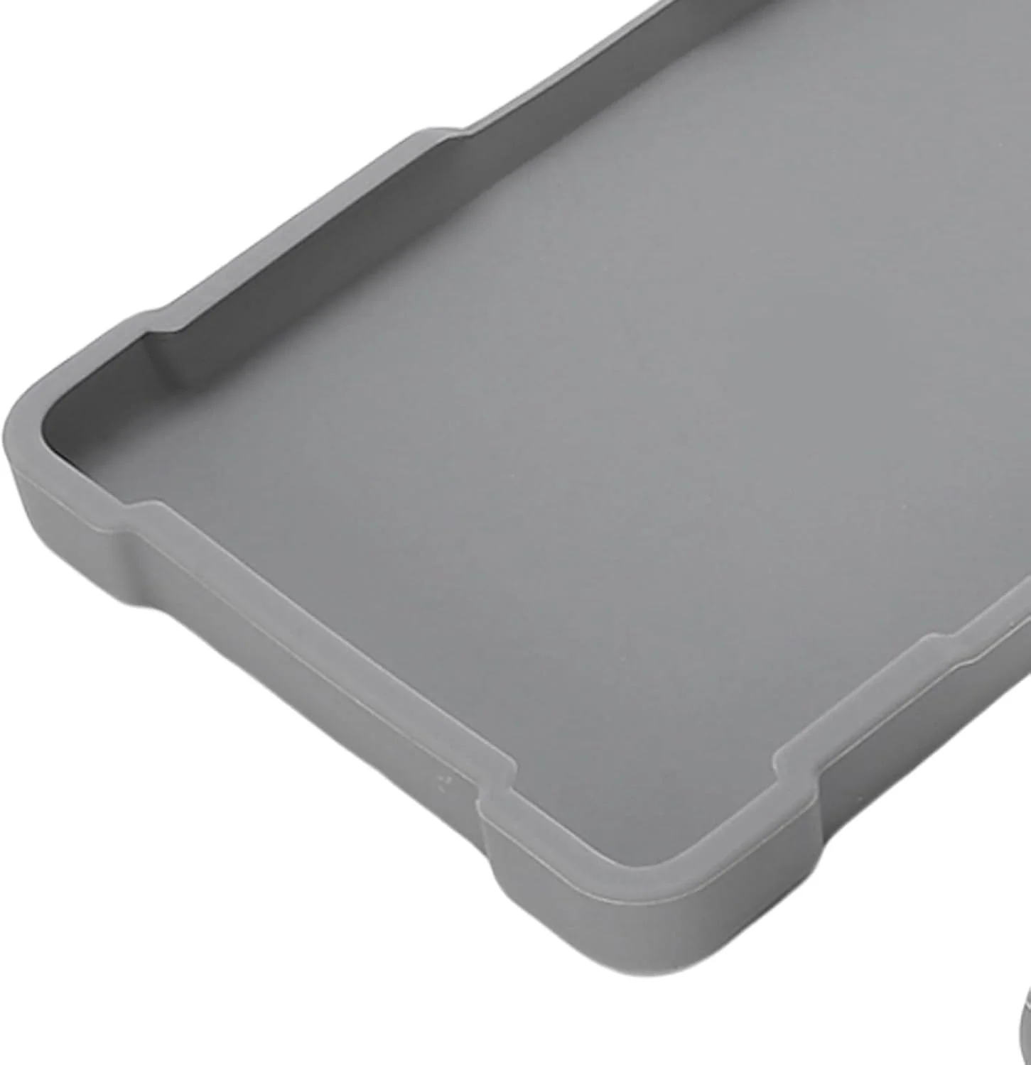 محافظ سیلیکونی ریموت کنترل پهپاد، روکش محافظ کنترلر با طراحی ضد لغزش، ضد ضربه و ضد گرد و غبار برای لوازم جانبی RC Pro 2 (خاکستری)