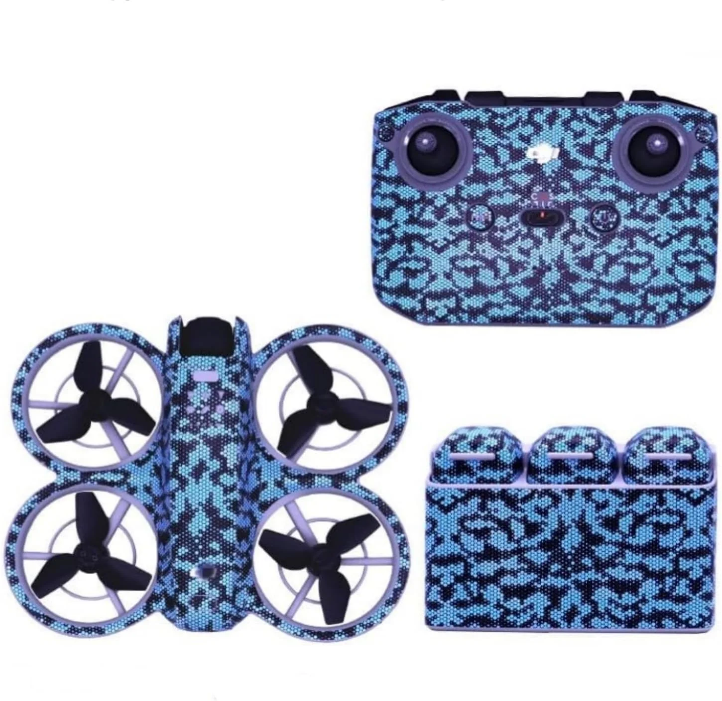 برچسب بدنه کامل Skeido برای DJI Neo، ضد آب، ضد خش، محافظ پوست، لوازم جانبی پهپاد DJI Neo (neo 14)