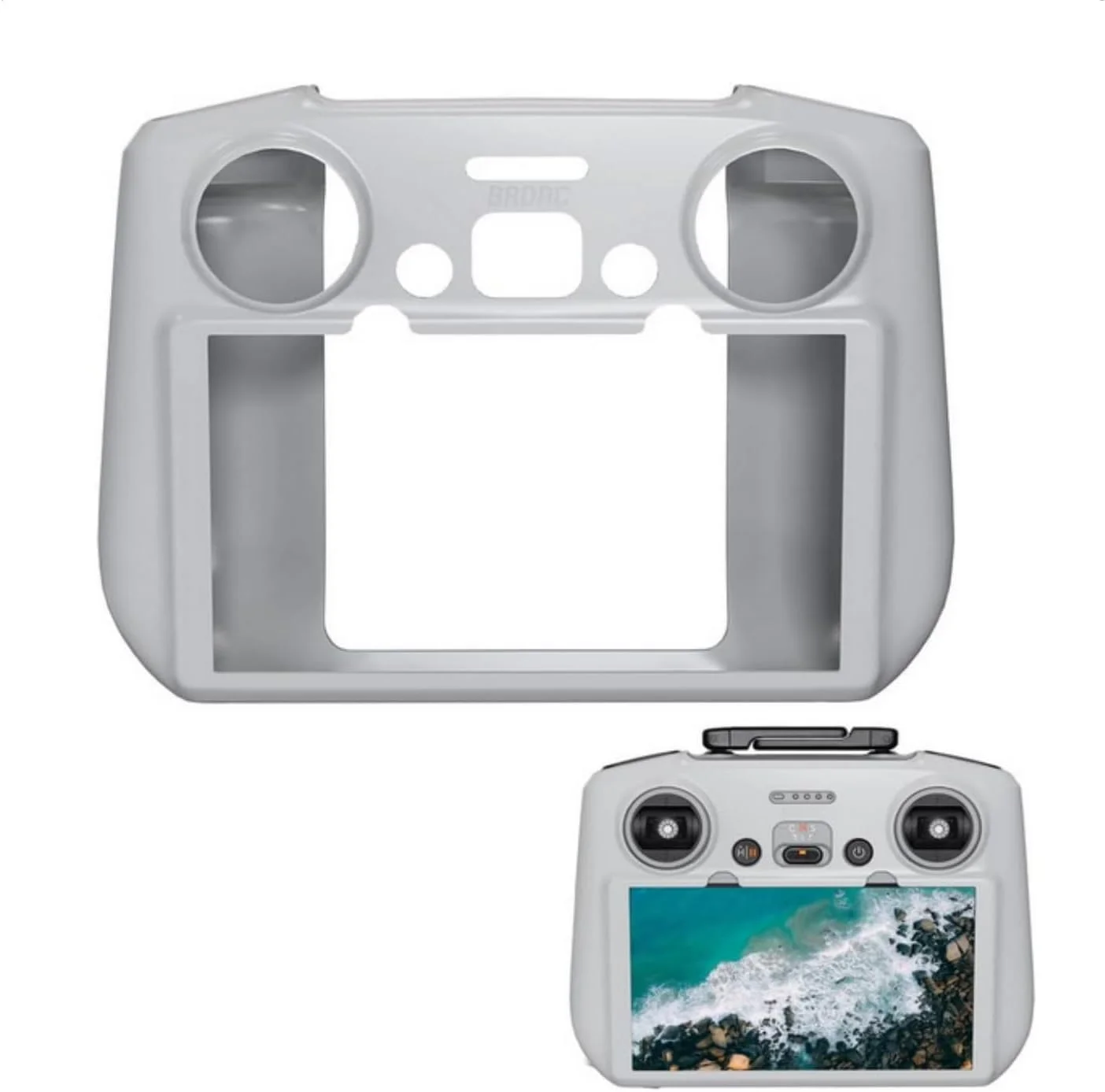 محافظ سیلیکونی SKEIDO برای ریموت کنترل DJI Mini 4 Pro/Air 3/Air 3S RC 2، ضد خش، پوشش محافظ، ضد گرد و غبار، لوازم جانبی پهپاد