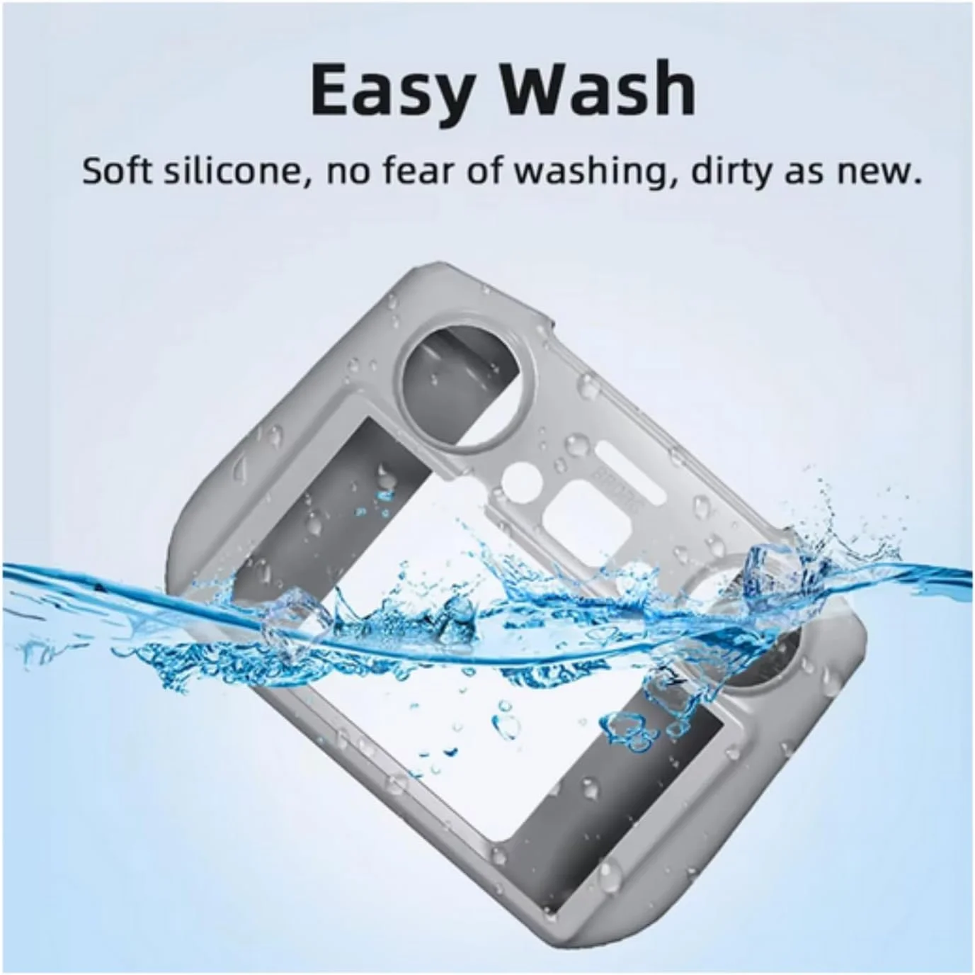 محافظ سیلیکونی SKEIDO برای ریموت کنترل DJI Mini 4 Pro/Air 3/Air 3S RC 2، ضد خش، پوشش محافظ، ضد گرد و غبار، لوازم جانبی پهپاد