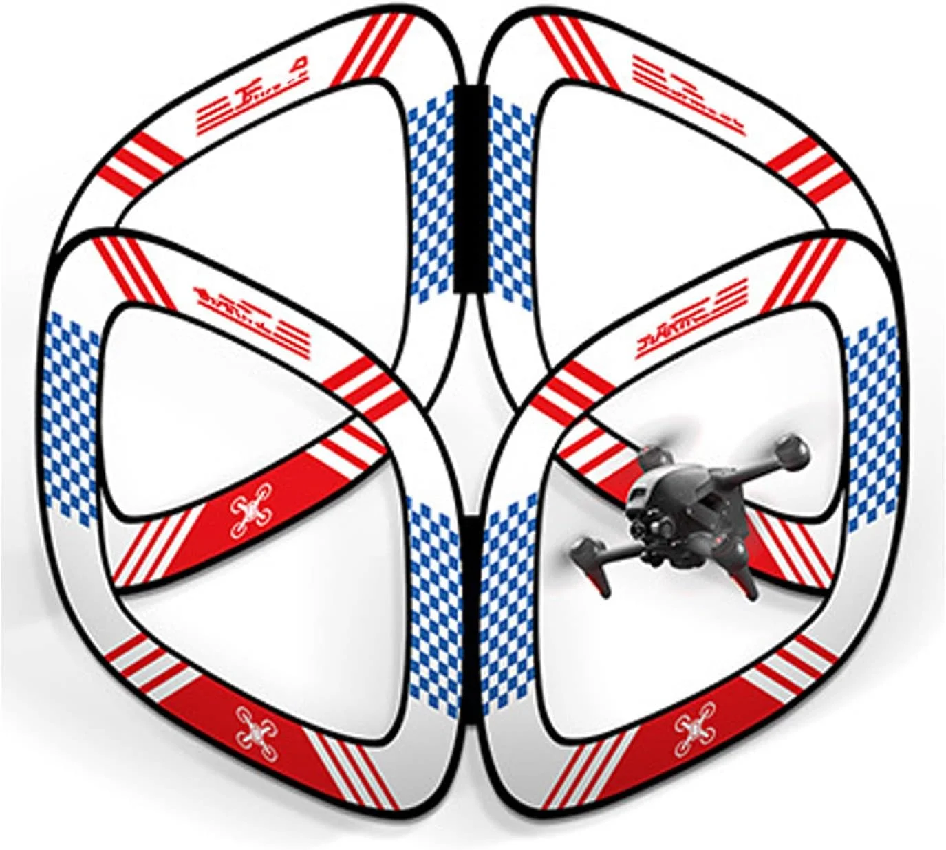 مجموعه موانع ۵ تکه برای پهپاد، اهداف مسابقه FPV، سازگار با DJI Avata 2/Avata، اجتناب از موانع، تمرین، کیت مسابقه پهپاد، دروازه DIY، مسابقه، لوازم جانبی مسیر تمرین