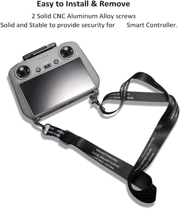 بند گردنی با 2 عدد پیچ M4، مناسب برای کنترلرهای DJI RC، سازگار با Mini 4 Pro/Mini 3 Pro، RC 2/RC/RC Pro