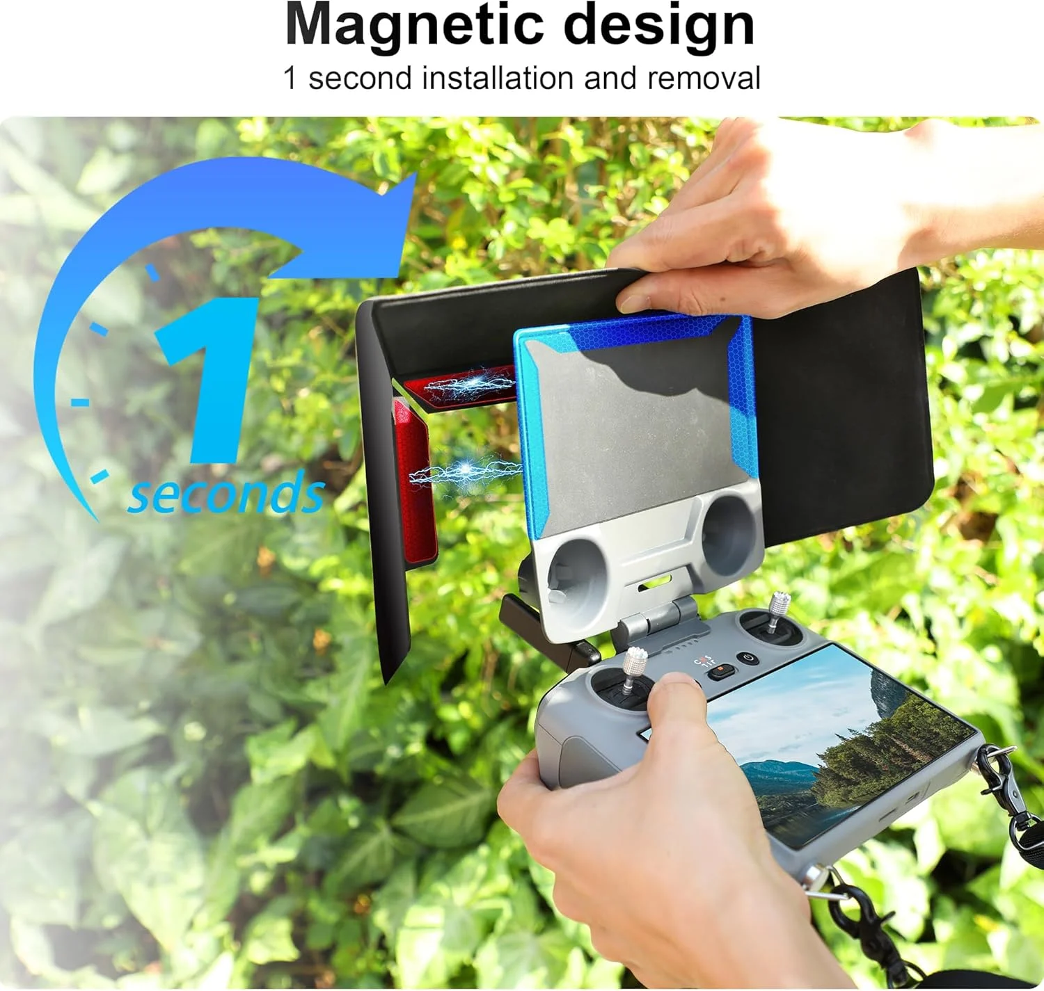 آفتابگیر کنترلر RC 2 مدل FPVtosky برای DJI Mini 4 Pro، محافظ جوی استیک DJI RC 2 برای لوازم جانبی DJI Air 3، محافظ صفحه نمایش کنترلر پهپاد Dji Mini 4 Pro، لوازم جانبی DJI Mini 4 Pro