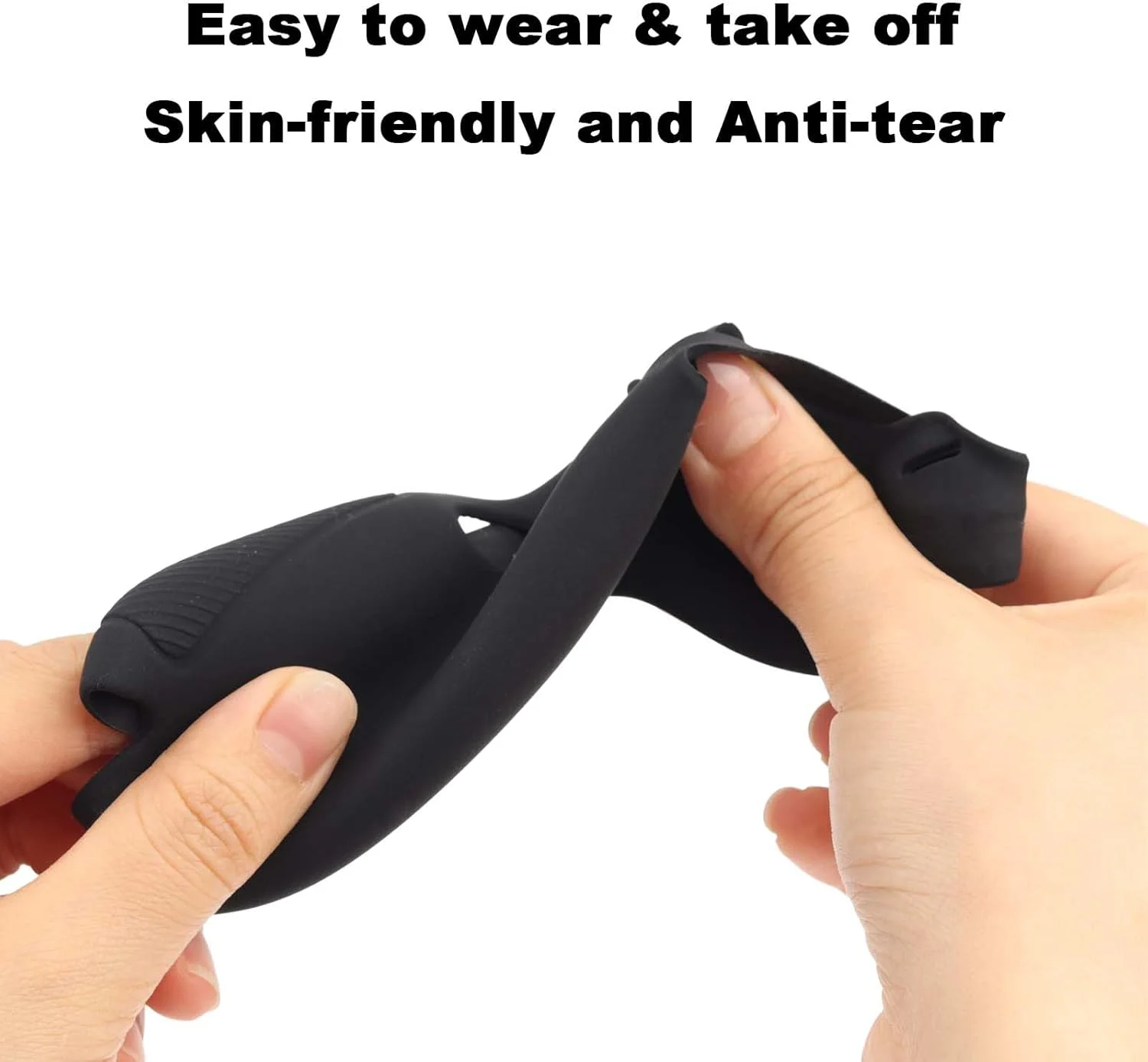 محافظ سیلیکونی برای کنترلر DJI RC Motion 3، مقاوم در برابر ضربه و خراش، لوازم جانبی پهپاد برای دسته کنترل از راه دور Motion 3 (مشکی)