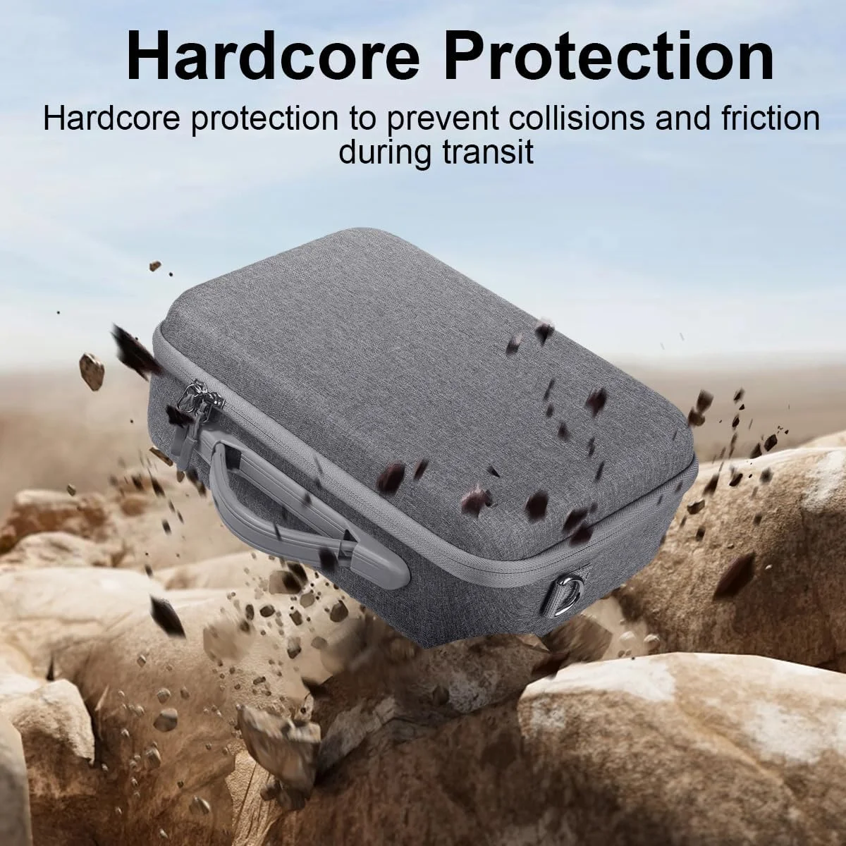 کیف سخت T Tersely برای DJI Neo، کیف حمل ضد آب و مقاوم در برابر ضربه، کیف قابل حمل و جمع و جور برای نگهداری DJI Neo و لوازم جانبی مناسب برای سفر و فضای باز