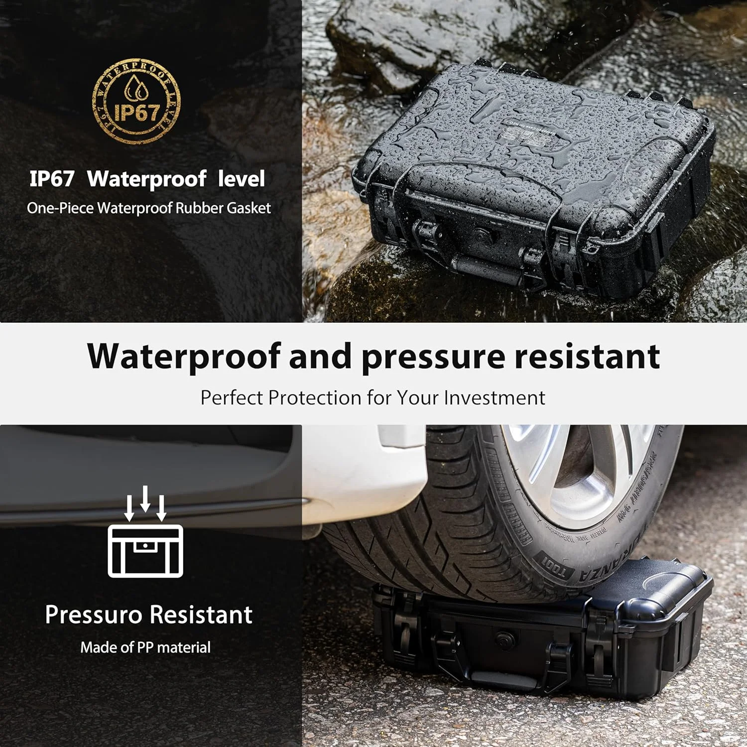 کیف حمل ضد آب STARTRC Neo مناسب برای DJI Neo Fly More Combo با ریموت کنترل RC-N3، باتری هوشمند Neo و هاب شارژ کیف حمل ضد آب STARTRC Neo مناسب برای DJI Neo Fly More Combo با ریموت کنترل RC-N3، باتری هوشمند Neo و هاب شارژ