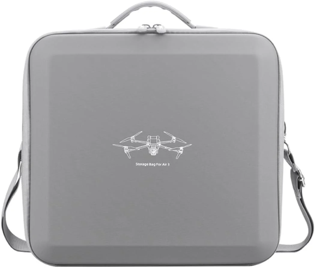 کیف حمل Skeido برای DJI Air 3S/3، کیف چرمی PU سخت و قابل حمل، ضد آب، کیف نگهداری مقاوم در برابر ضربه برای لوازم جانبی DJI Air 3S