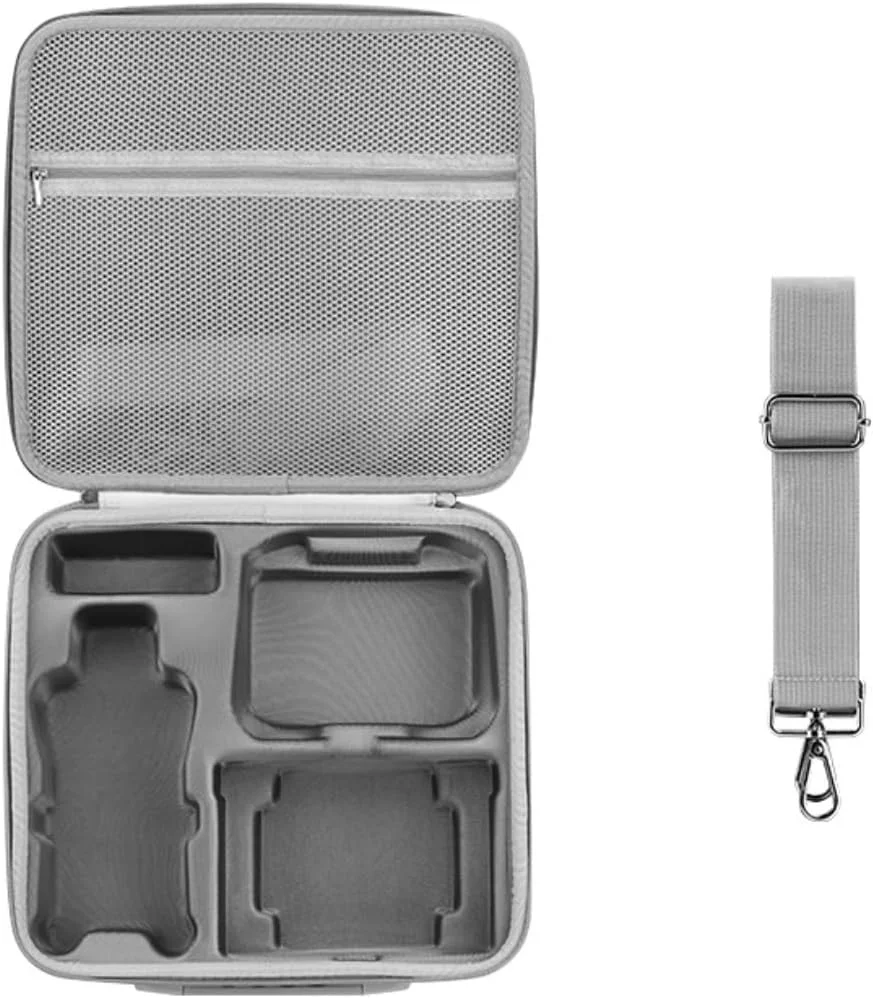 کیف حمل Skeido برای DJI Air 3S/3، کیف چرمی PU سخت و قابل حمل، ضد آب، کیف نگهداری مقاوم در برابر ضربه برای لوازم جانبی DJI Air 3S