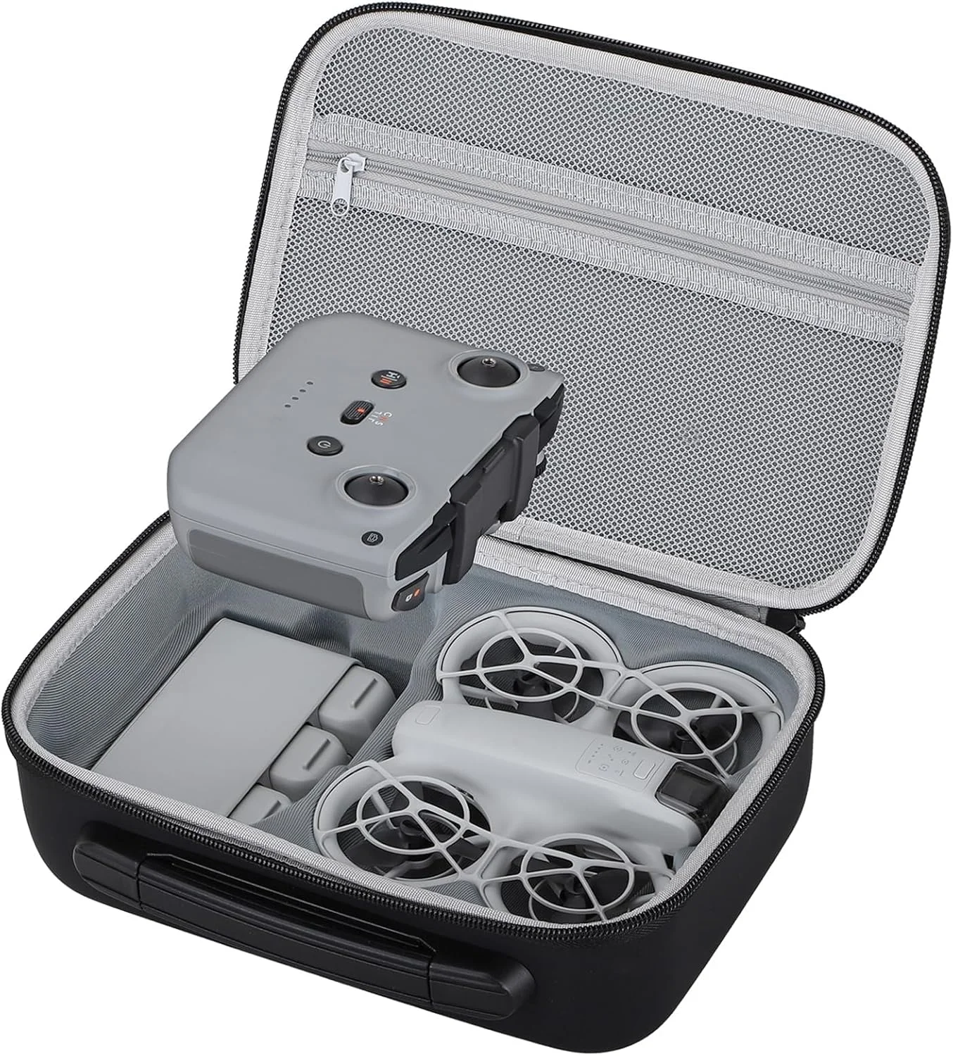 کیف حمل Skeido برای DJI NEO، کیف نگهداری قابل حمل مناسب سفر، سازگار با لوازم جانبی DJI NEO (مناسب برای DJI NEO Fly More Combo) (مشکی)