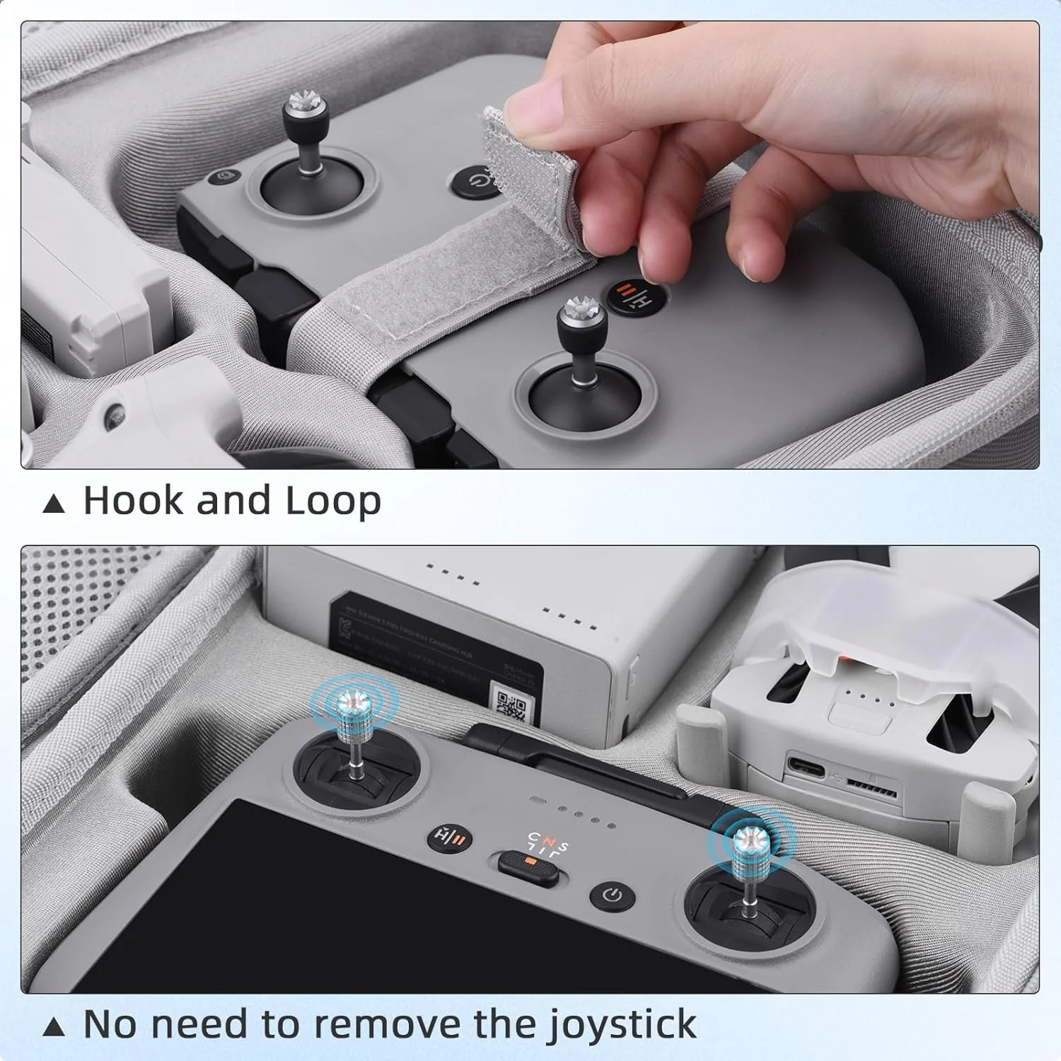 کیف حمل SKEIDO برای DJI Mini 4 Pro RC 2، کیف دوشی چرمی PU، کیف نگهداری برای لوازم جانبی DJI Mini 4 Pro Fly More Combo کیف حمل SKEIDO برای DJI Mini 4 Pro RC 2، کیف دوشی چرمی PU، کیف نگهداری برای لوازم جانبی DJI Mini 4 Pro Fly More Combo