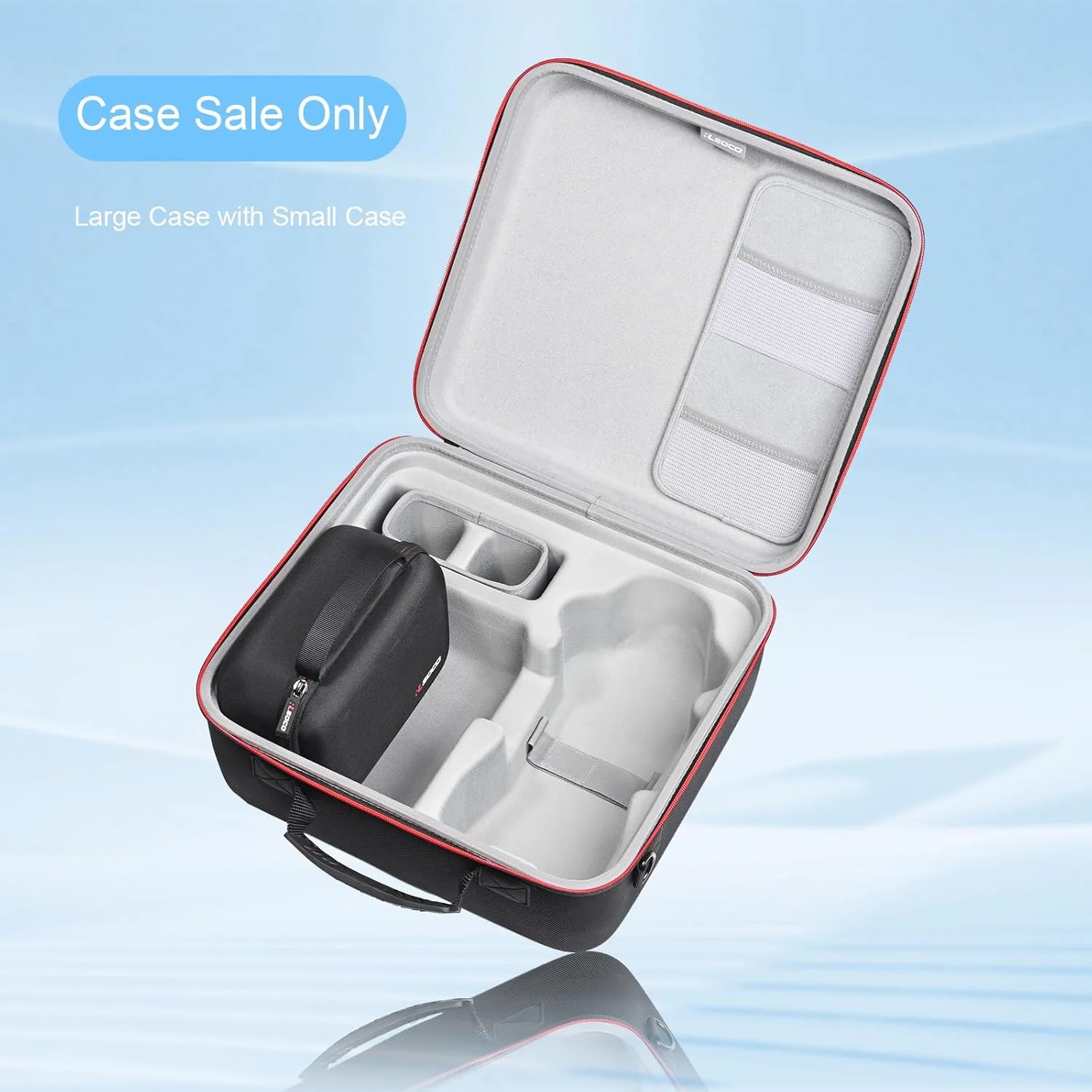 کیف سخت مسافرتی RLSOCO برای DJI Mavic 4 Pro Combo - مناسب برای مجموعه کامل لوازم جانبی: بدنه پهپاد، کنترلر DJI RC Pro 2/RC 2، باتری x 3، هاب شارژ، پروانه ها و سایر لوازم جانبی