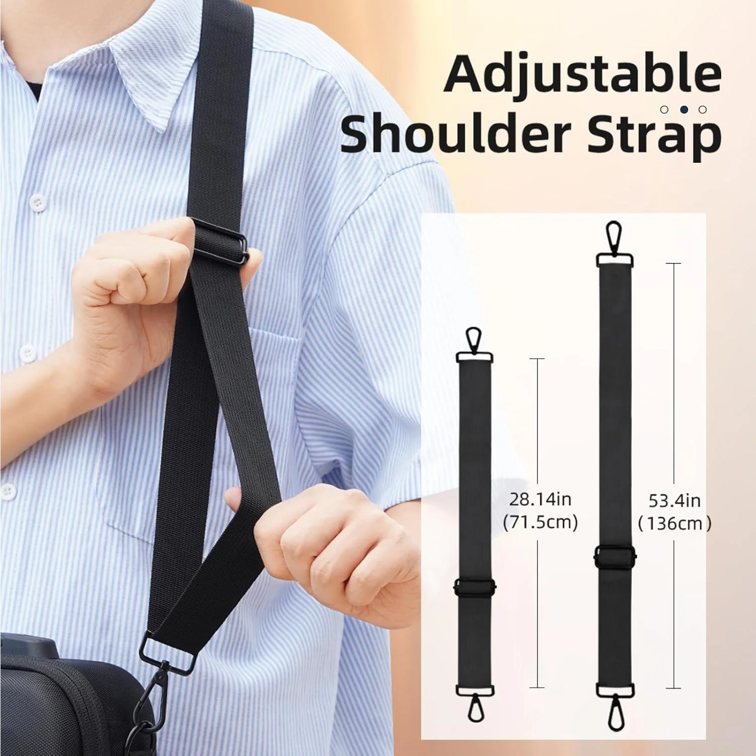 کیف حمل قابل حمل سازگار با DJI Neo Fly More Combo - کیف هارد شل با محافظ دوربین گیمبال