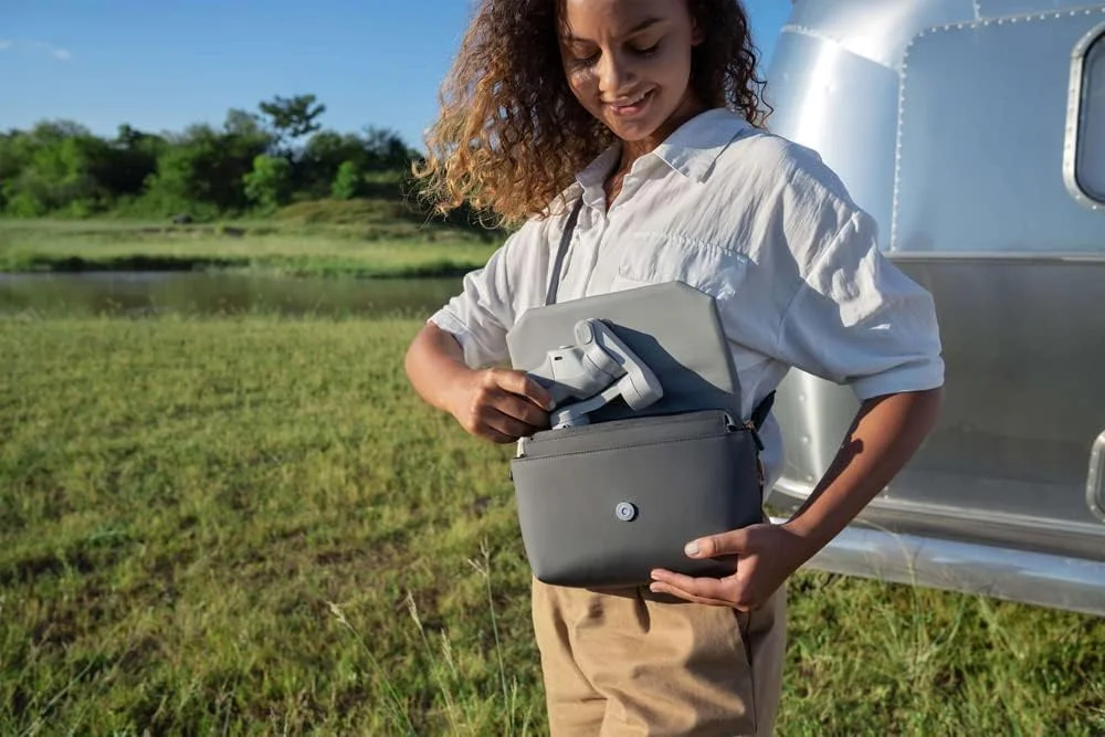 کیف شانه ای اورجینال OM4 برای DJI OM4، Pocket 2، OSMO و لوازم جانبی اکشن، کیف نگهداری مسافرتی