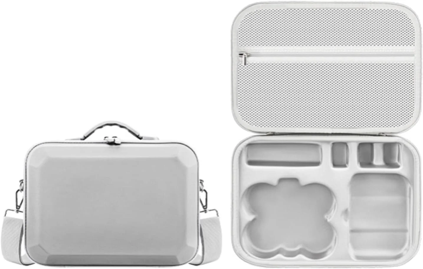 کیف حمل چند منظوره eWINNER برای DJI NEO / کیف محافظ PU قابل حمل برای لوازم جانبی DJI Neo Fly More Combo / نگهدارنده ریموت کنترل RC-N3 / باتری هوشمند Neo و لوازم جانبی