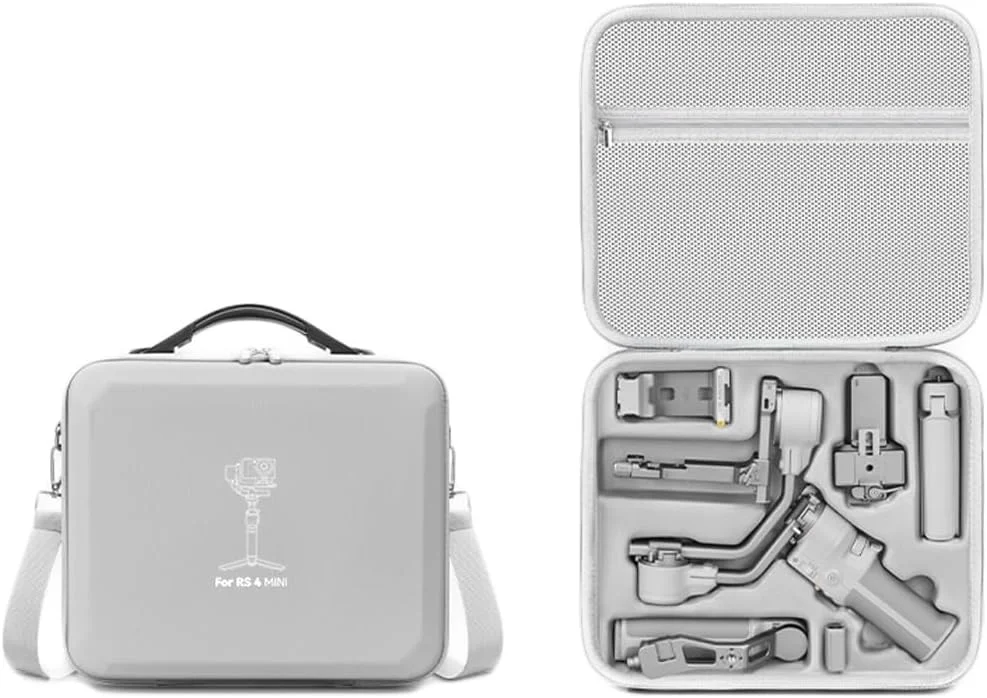 کیف حمل ضدآب و قابل حمل eWINNER برای DJI RS 4 Mini، کیف شانه ای هارد شل برای نگهداری و حمل تثبیت کننده گیمبال 3 محوره DJI Ronin RS 4 Mini و لوازم جانبی