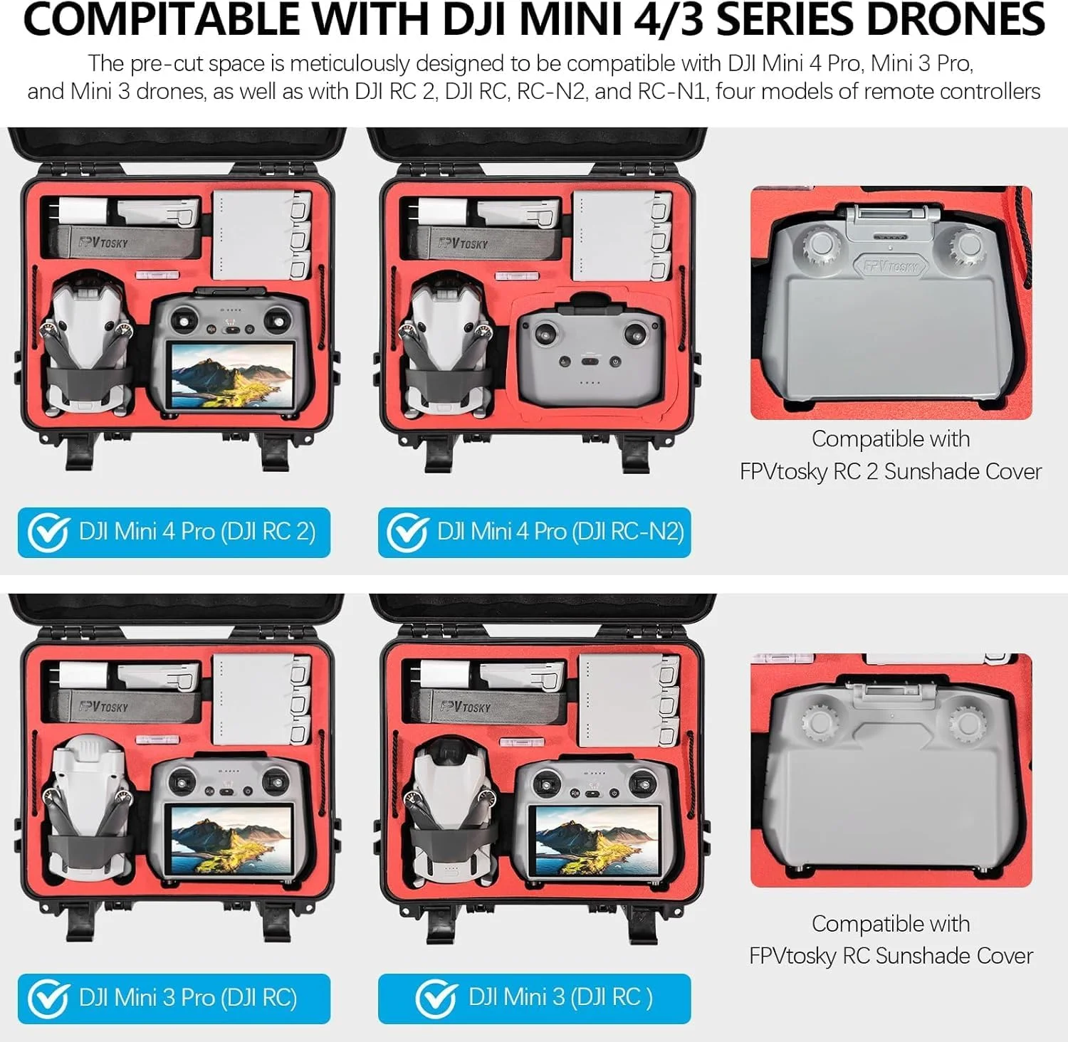 کیف لوازم جانبی مینی 4 پرو FPVtosky