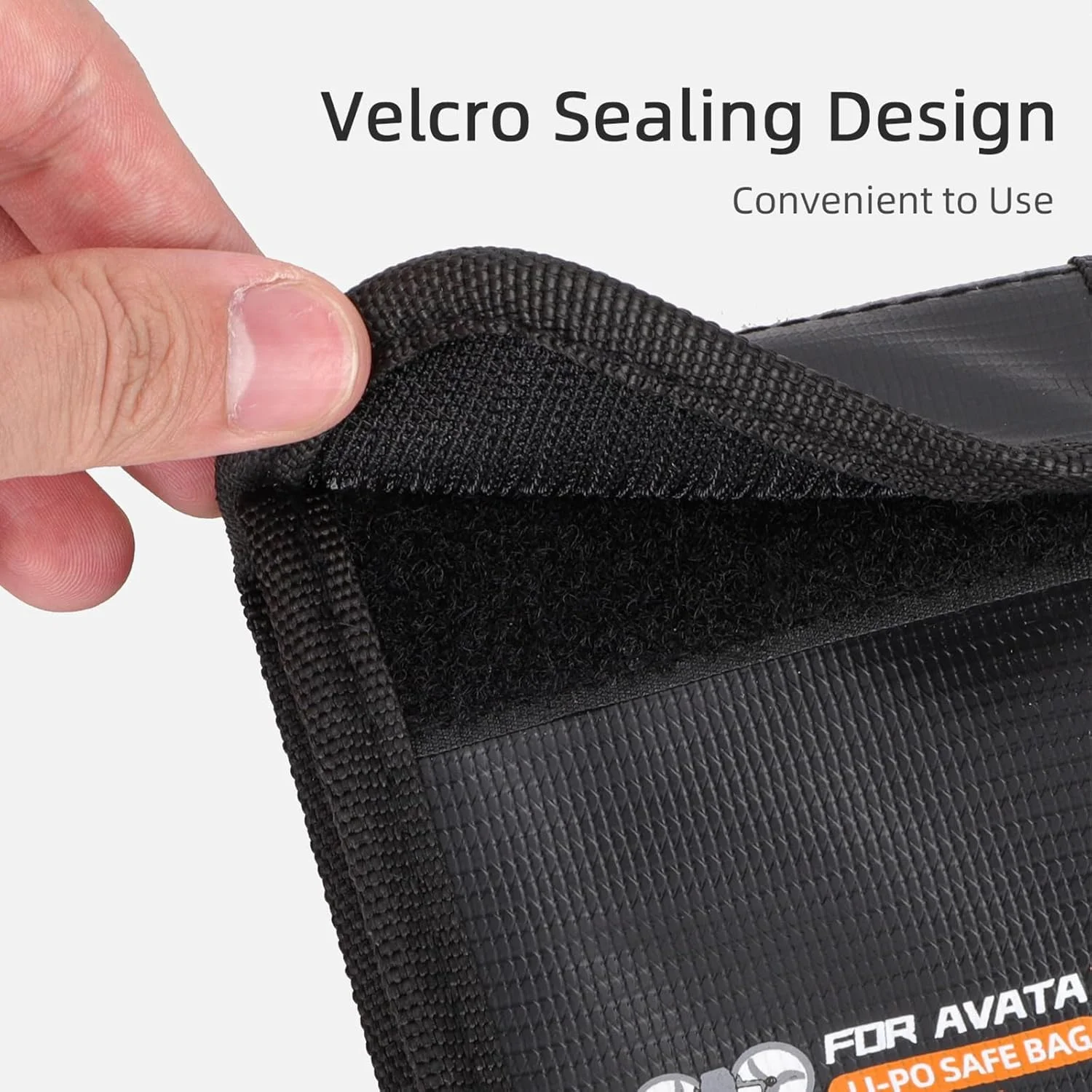 کیف نسوز نگهداری باتری برای DJI Avata 2 - کیف ایمنی برای 3 باتری پهپاد، جعبه محافظ باتری Lipo مقاوم در برابر حرارت برای شارژ و لوازم جانبی سفر