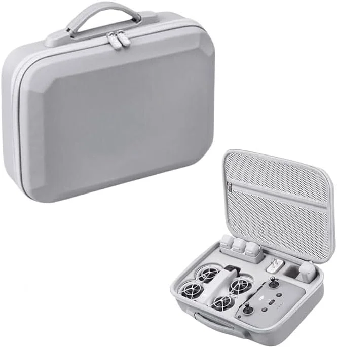 کیف حمل سخت چرمی PU برای DJI Neo Fly More Combo – ضد آب، ضد ضربه، کیف نگهداری قابل حمل برای سفر برای DJI NEO و لوازم جانبی