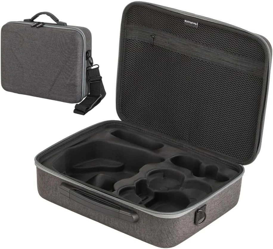 کیف حمل eWINNER برای DJI Neo Motion Fly More Combo - سازگار با کنترلر Neo Drone RC Motion 3 / عینک N3 / هاب شارژ باتری و 4 باتری، ملخ های یدکی و سایر لوازم جانبی
