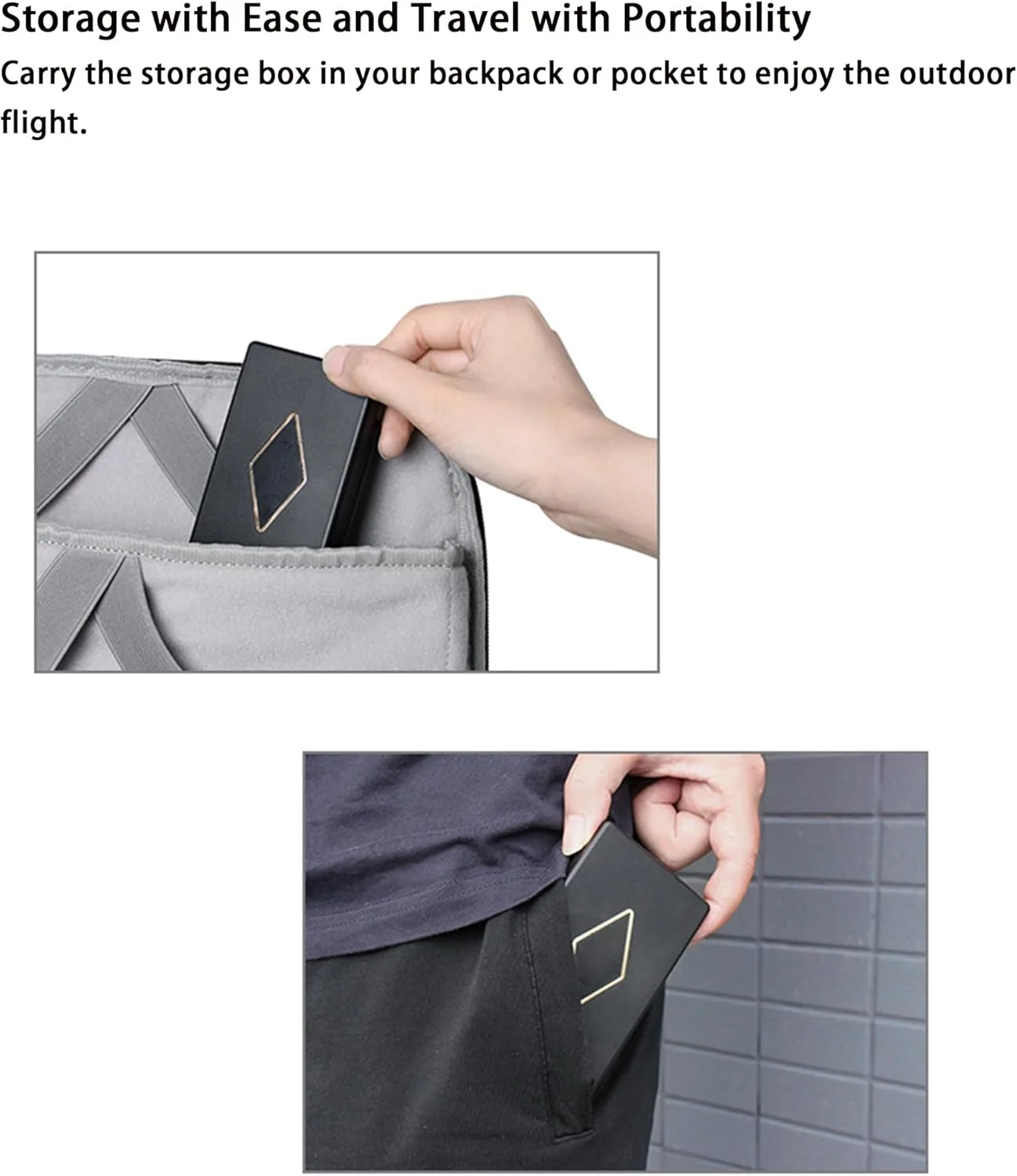 جعبه نگهداری ملخ برای DJI Air 3S 3 Mavic 2 لوازم جانبی پهپاد