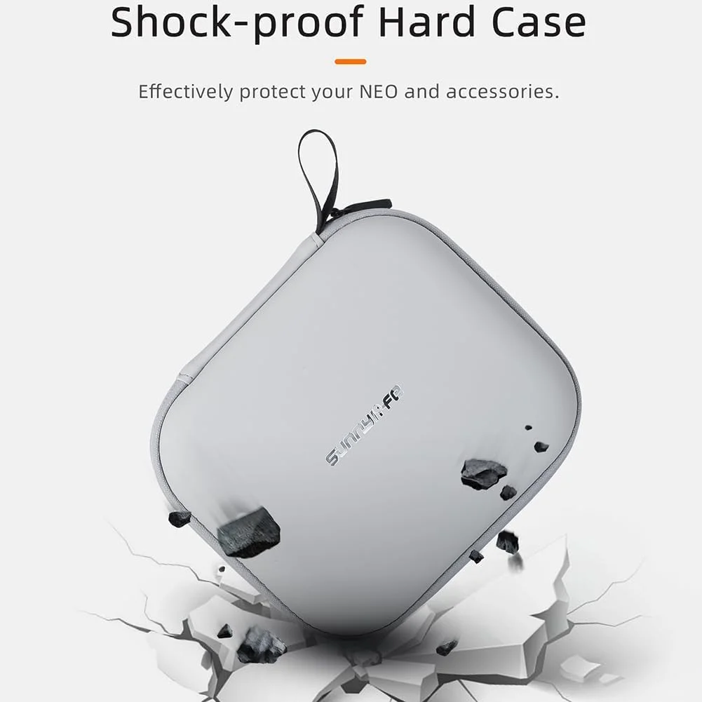 کیف حمل برای DJI NEO، کیف نگهداری PU قابل حمل برای DJI Neo، کیف حمل سخت ضد آب برای لوازم جانبی DJI Neo، کیف بزرگ DJI Neo برای DJI Neo Fly (خاکستری) کیف حمل برای DJI NEO، کیف نگهداری PU قابل حمل برای DJI Neo، کیف حمل سخت ضد آب برای لوازم جانبی DJI Neo، کیف بزرگ DJI Neo برای DJI Neo Fly (خاکستری)