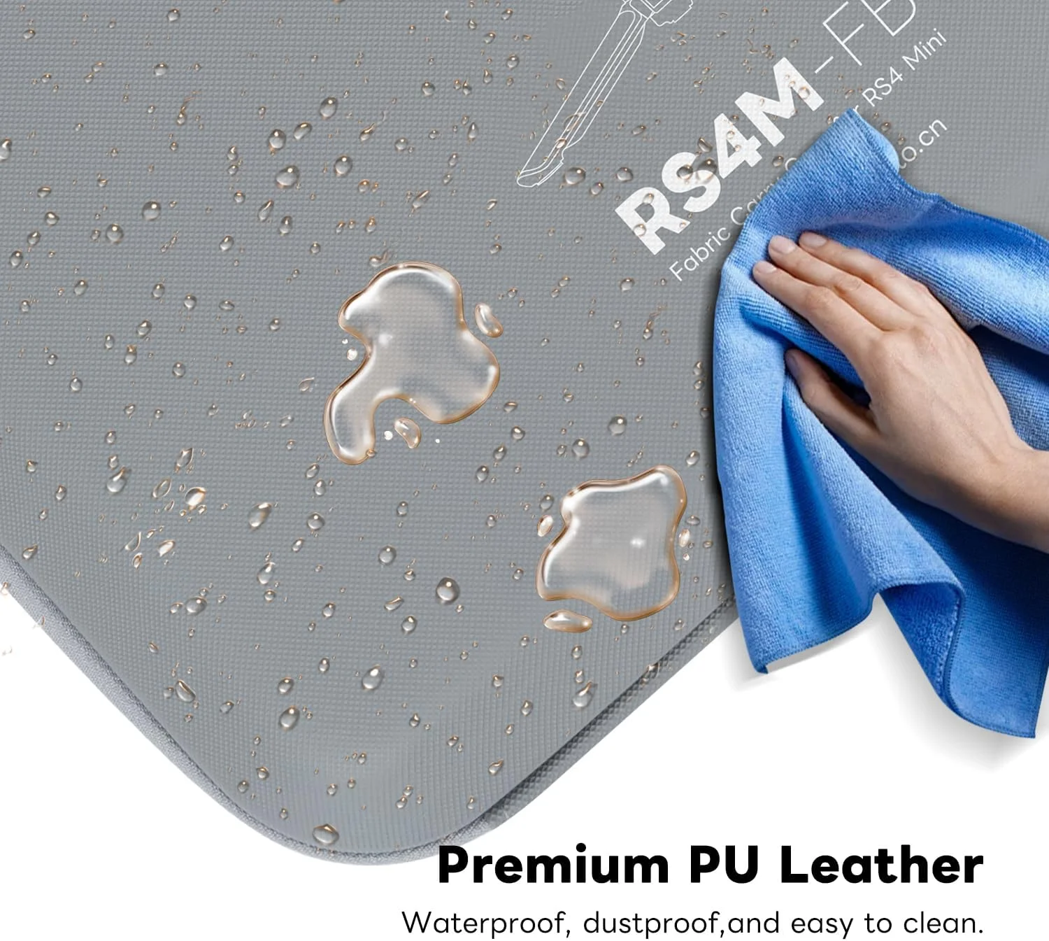 کیف قابل حمل DF DIGITALFOTO dji RS4 Mini برای گیمبال DJI Ronin RS 4 Mini، کیف شانه ای و کیف حمل سخت با دسته تاشو (RS4M1)