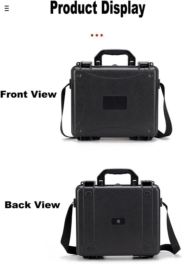 کیف سخت برای DJI Mini 5 Pro Fly More Combo (Plus) - ضد آب، محل نگهداری پهپاد، RC2، RC-N3، جعبه فیلتر لنز، هاب شارژ و 7 باتری کیف سخت برای DJI Mini 5 Pro Fly More Combo (Plus) - ضد آب، محل نگهداری پهپاد، RC2، RC-N3، جعبه فیلتر لنز، هاب شارژ و 7 باتری