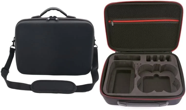 کیف حمل پهپاد NEO برای DJI NEO، کیف نگهداری قابل حمل ضد آب، کیف محافظ هارد شل EVA، کیف شانه ای مسافرتی برای DJI NEO (تمام مشکی)