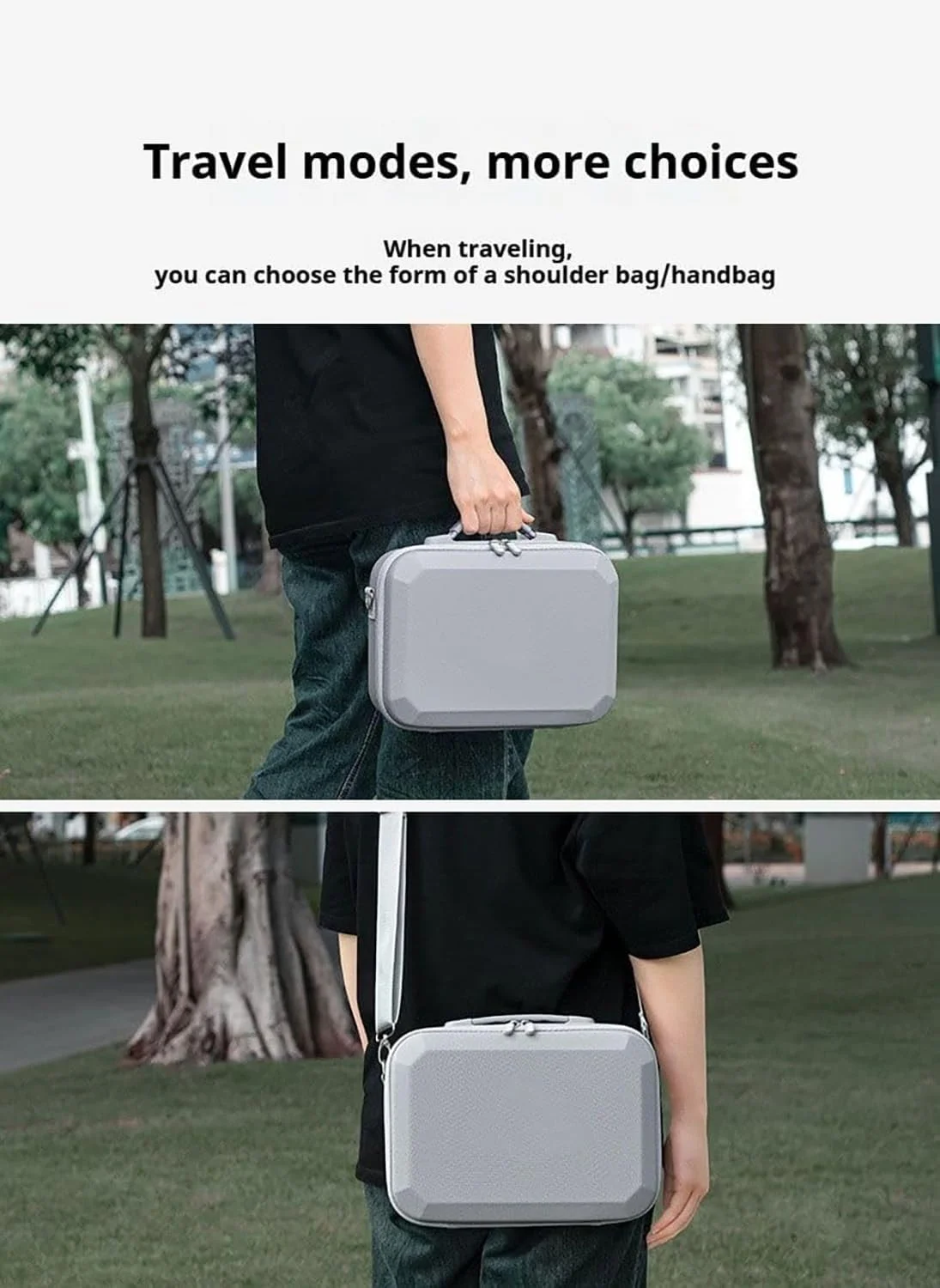 کیف حمل سخت برای DJI Neo Fly More Combo، کیف مسافرتی قابل حمل ساخته شده از چرم PU، ضد آب، کیف نگهداری مقاوم در برابر ضربه برای DJI NEO Drone و لوازم جانبی