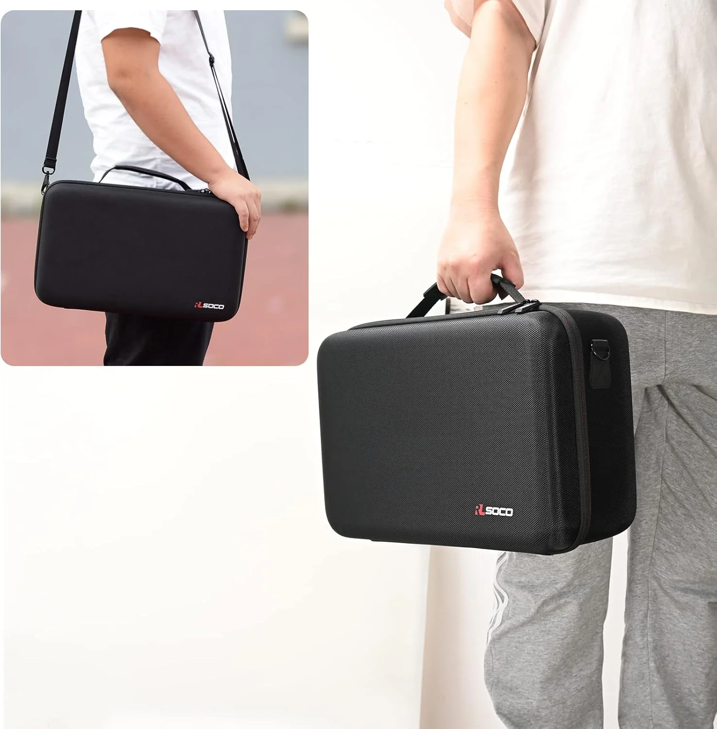 کیف حمل برای DJI Air 3S/Air 3 Fly More Combo - مناسب برای بدنه Air 3، کنترلر DJI RC/RC 2، باتری x 4، شارژر، هاب شارژ، پروانه ها از RLSOCO (فقط کیف) کیف حمل برای DJI Air 3S/Air 3 Fly More Combo - مناسب برای بدنه Air 3، کنترلر DJI RC/RC 2، باتری x 4، شارژر، هاب شارژ، پروانه ها از RLSOCO (فقط کیف)