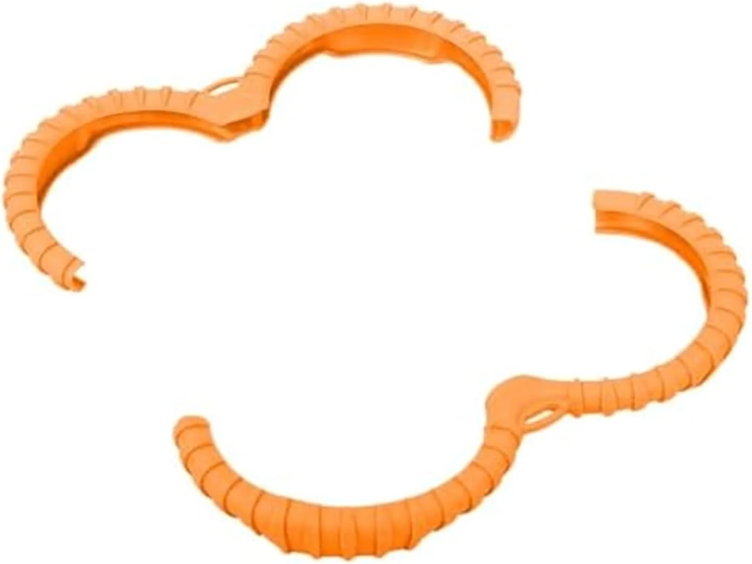 حلقه محافظ ضربه گیر، برای DJI، AVATA 2، محافظ پروانه، طراحی ضد ضربه و ضد خش، پوشش محافظ (مشکی) محافظ پروانه پهپاد (نارنجی)