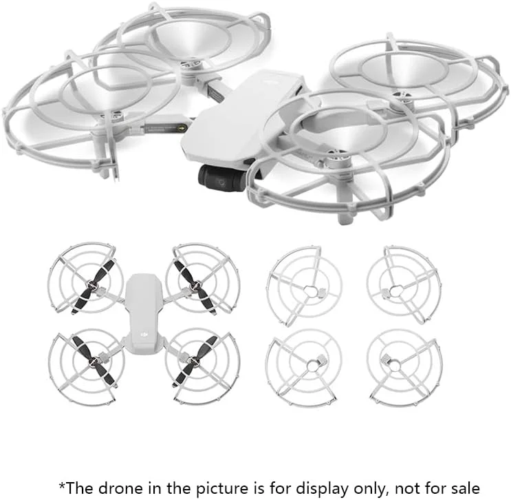 محافظ ملخ 4 عددی مناسب برای DJI Mini SE MAVIC Mini 2 لوازم جانبی پهپاد، محافظت کامل از ملخ ها - خاکستری محافظ ملخ 4 عددی مناسب برای DJI Mini SE MAVIC Mini 2 لوازم جانبی پهپاد، محافظت کامل از ملخ ها - خاکستری