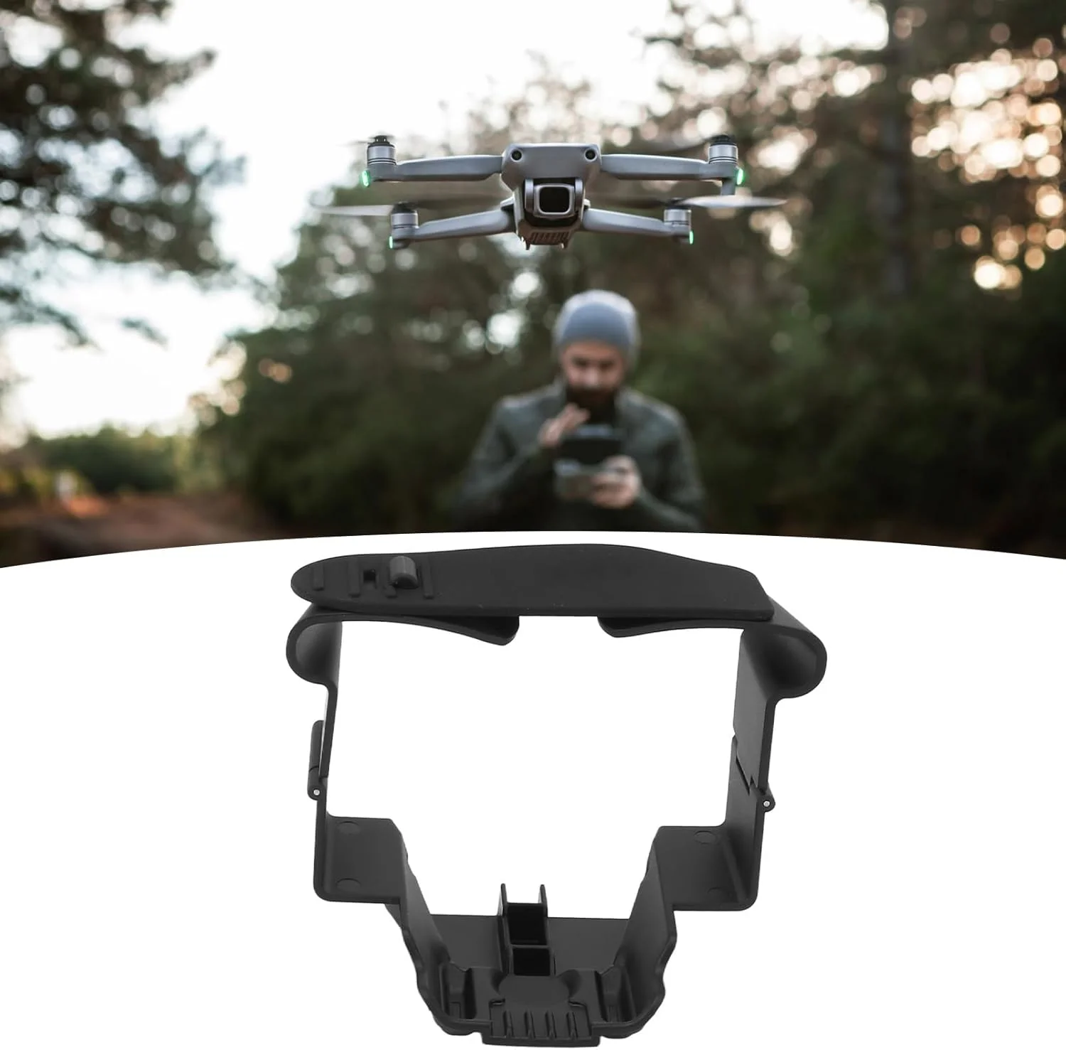 محافظ ملخ پهپاد، نگهدارنده تاشو و تثبیت کننده ملخ برای پهپادهای سری 3 (مشکی)