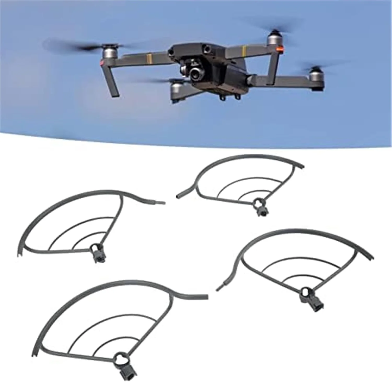 محافظ ملخ 360 درجه ضد برخورد، پوشش محافظ یکپارچه برای ایمنی در حین پرواز