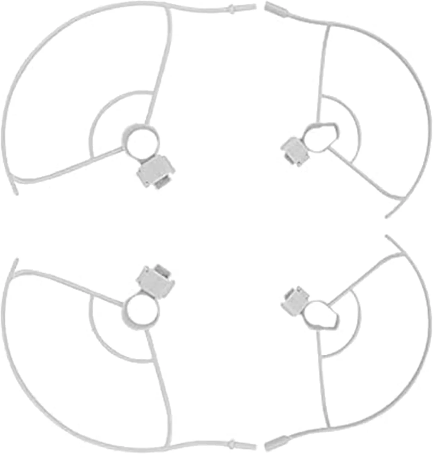 محافظ پروانه کوادکوپتر، محافظ تیغه ABS ضد برخورد 2011، برای مدل های هواپیمای کوچک